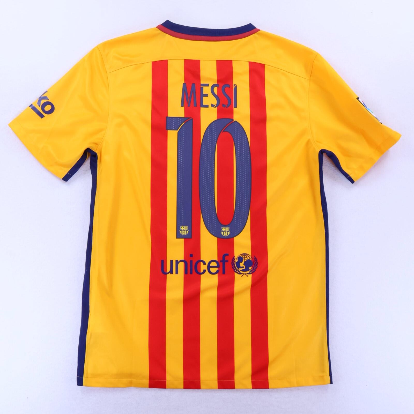 Barcelona Messi #10 2015/16 Away Shirt - M