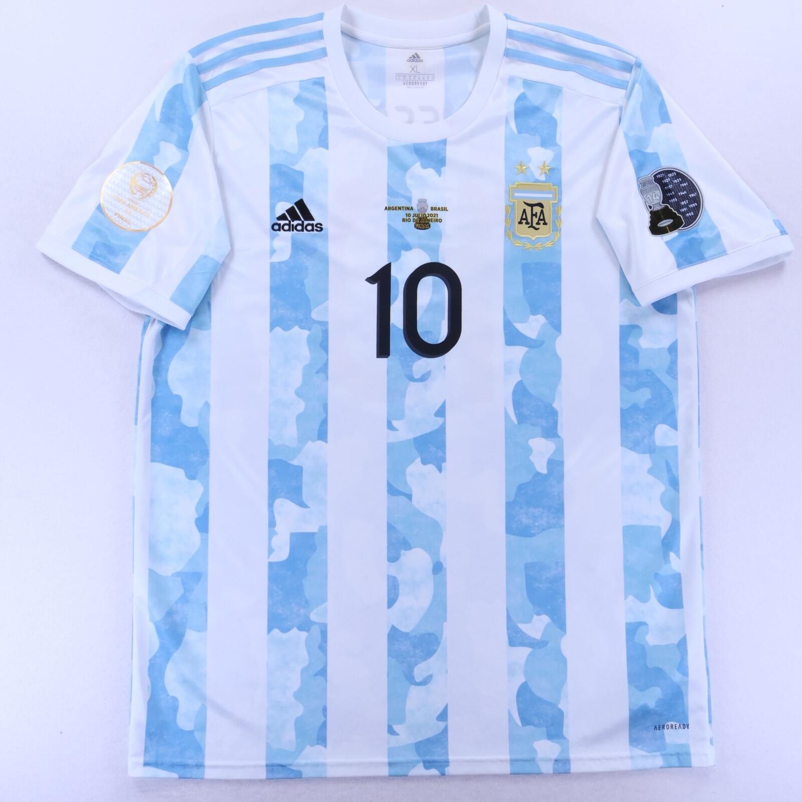 Argentina Messi #10 2020/22 Home Shirt - XL
