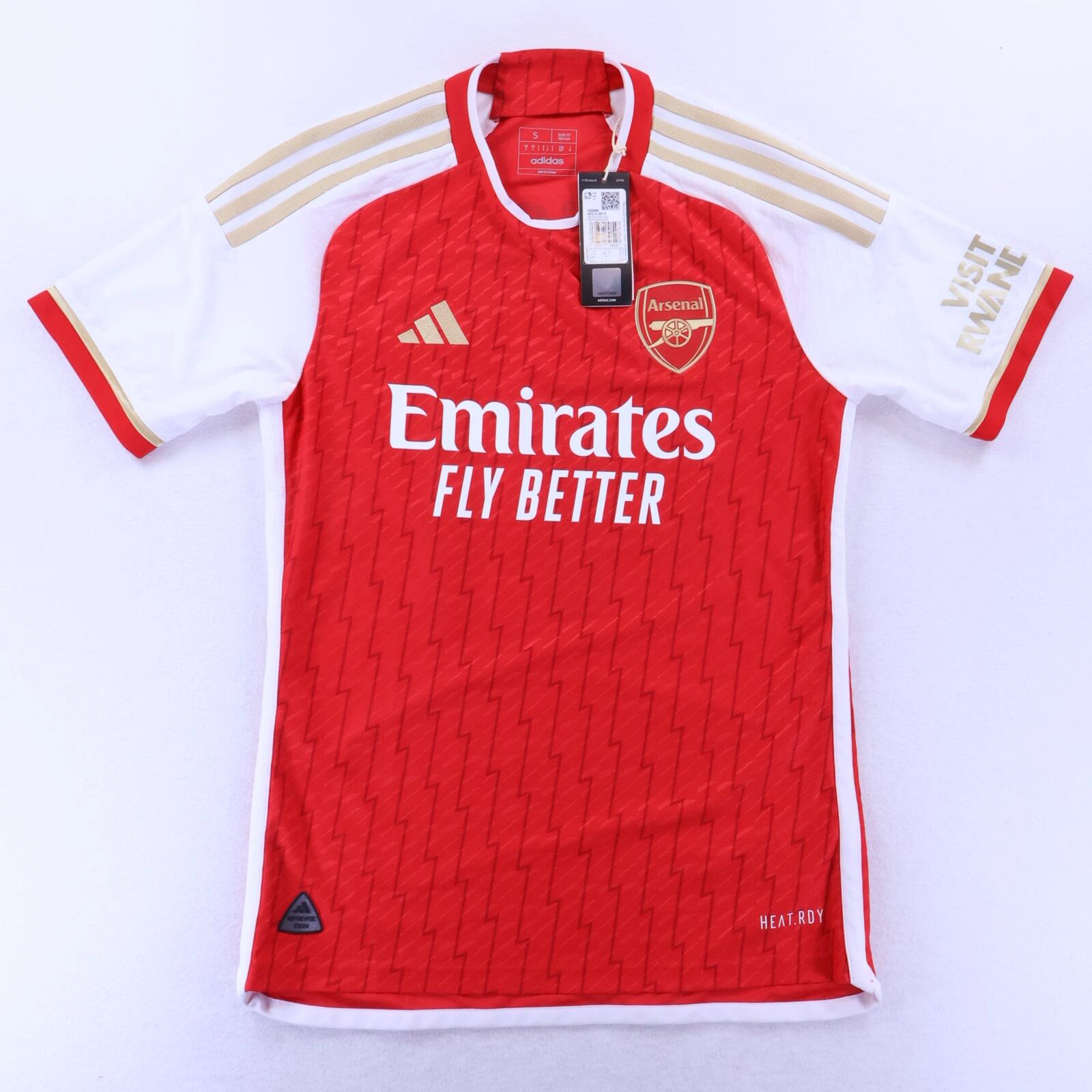 *NWT* Arsenal Rice #41 2023/24 Kit Room Home Shirt - S