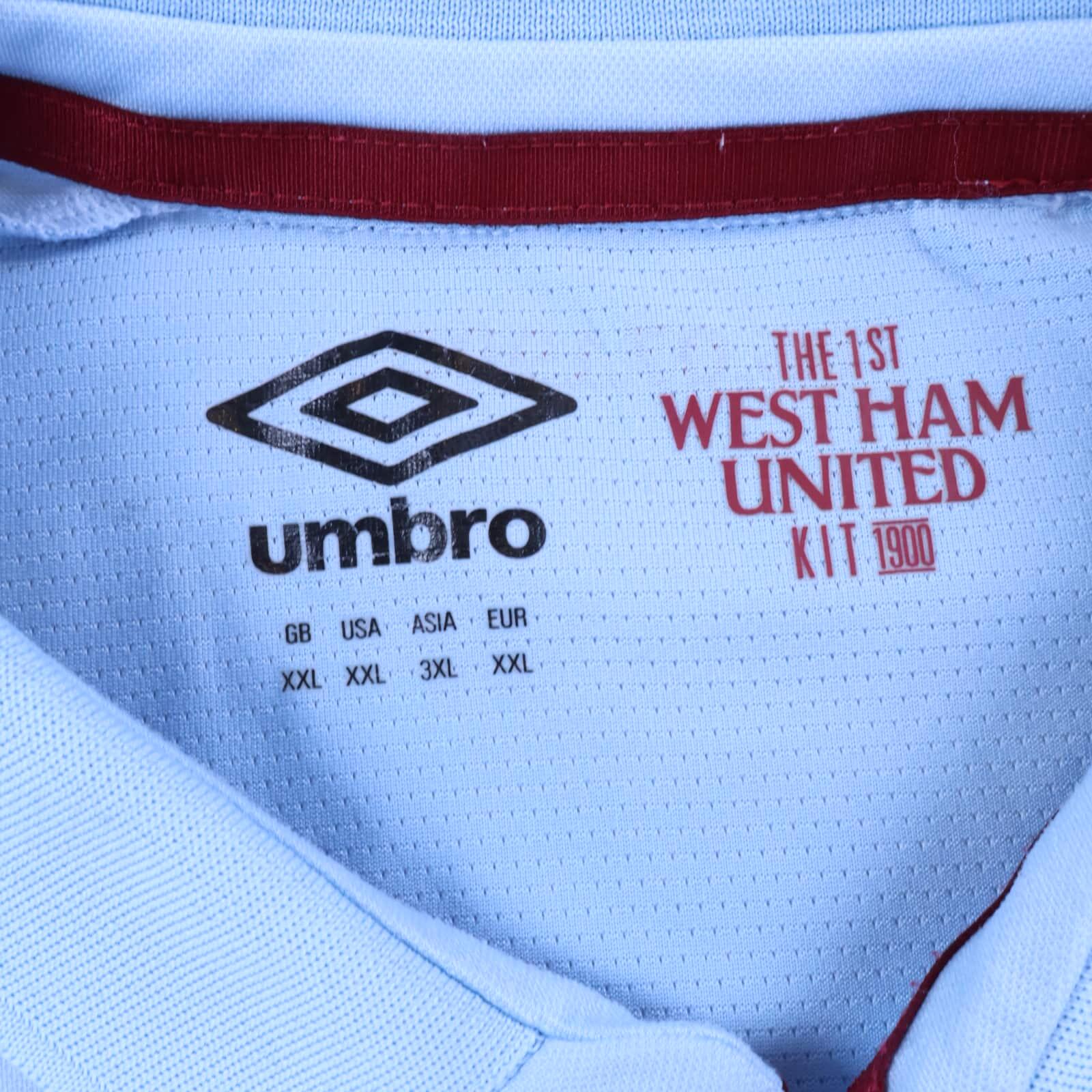 West Ham United 2017/18 Third Shirt - 2XL