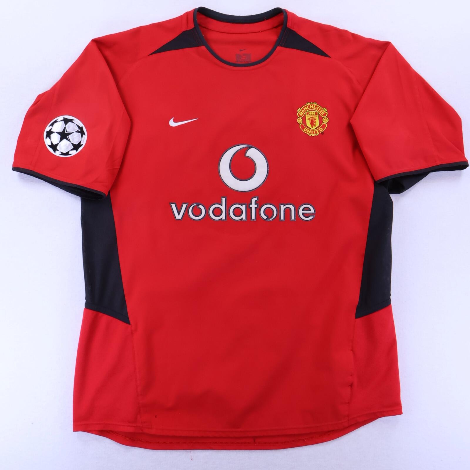 Manchester United Ronaldo #7 2002/04 Home Shirt - L