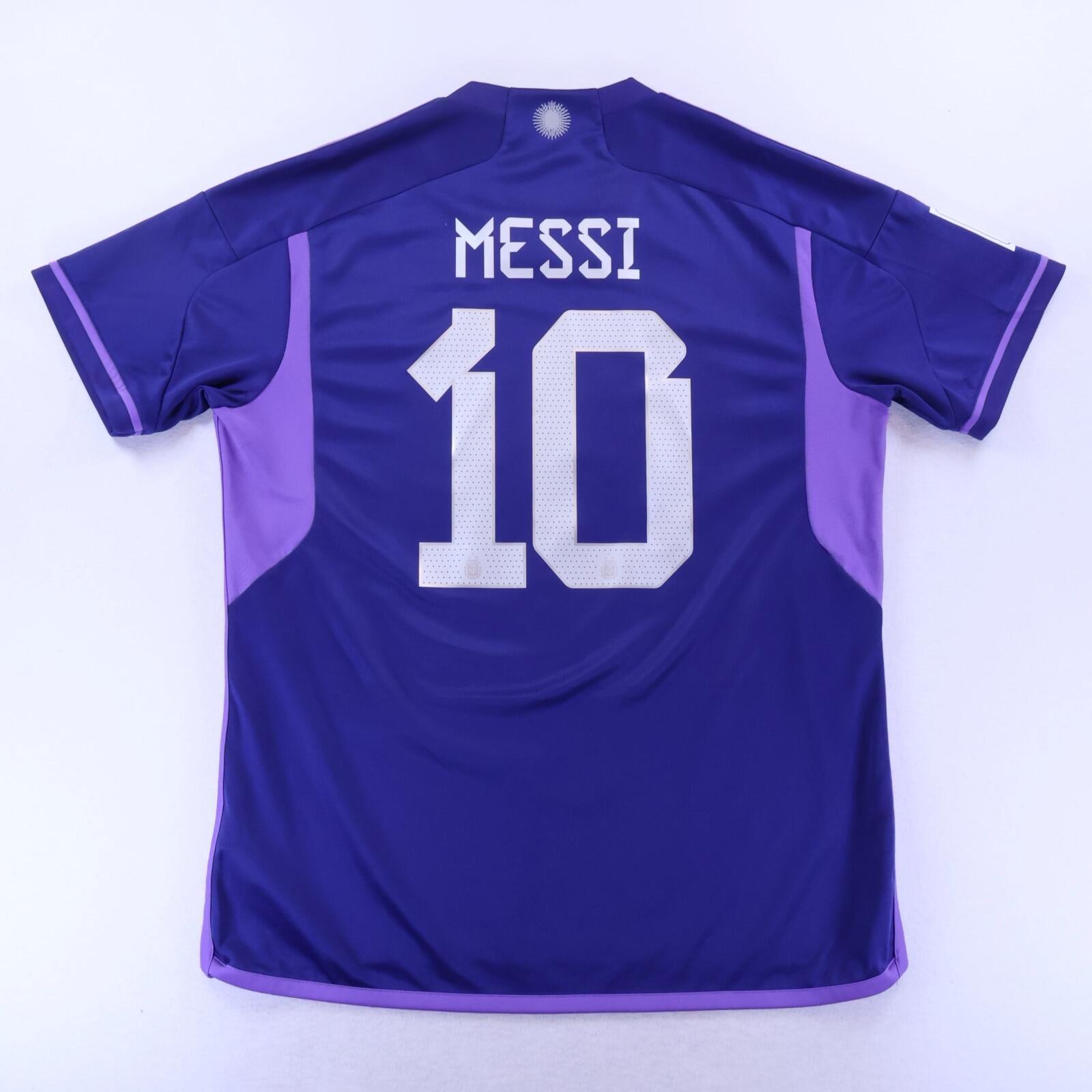 Argentina Messi #10 2022/23 Away Shirt - XL