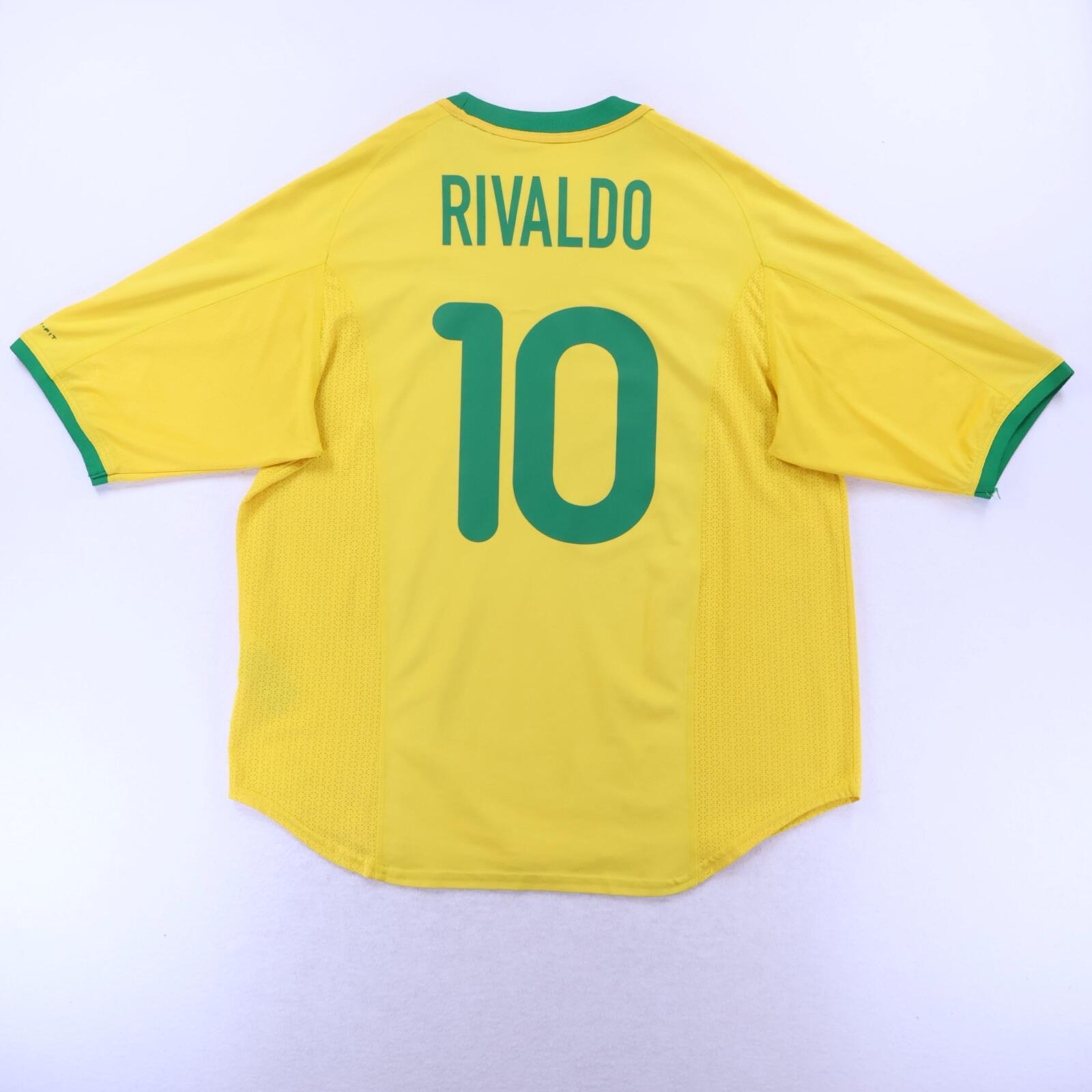 Brazil 2002/04 Home Shirt - XL