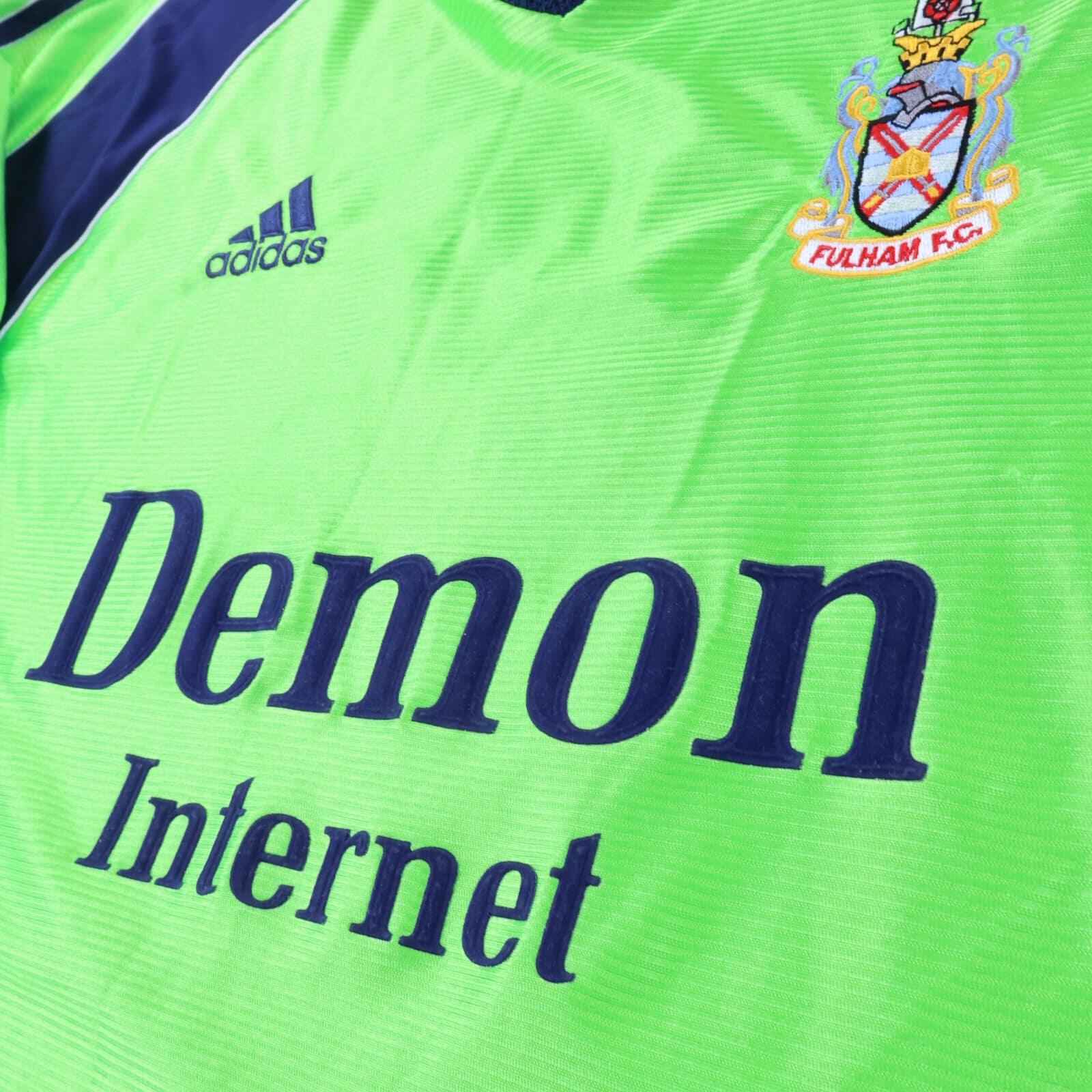 Fulham F.C Brevett #3 1999/00 Away Shirt - XL
