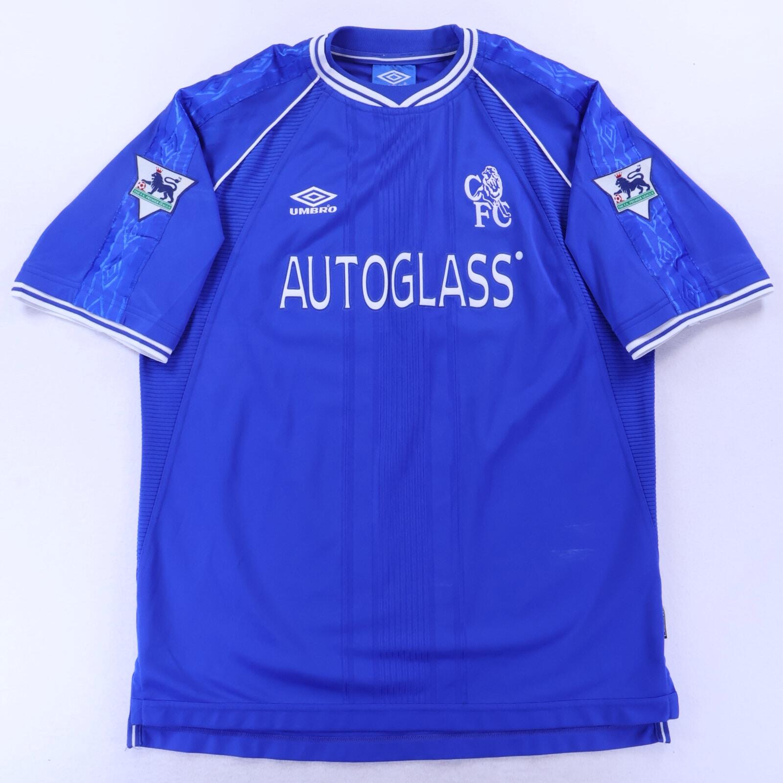 Chelsea Flo #19 1999/01 Home Shirt - XL