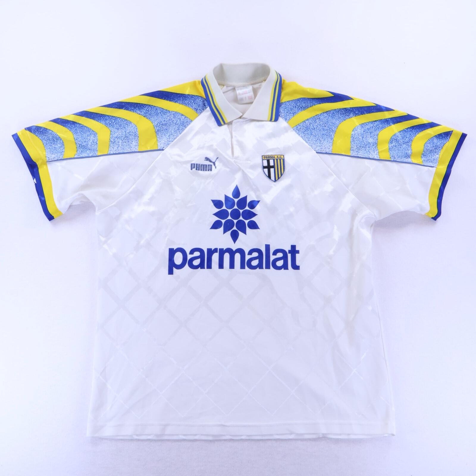 Parma Zola #10 1995/97 Home Shirt - L
