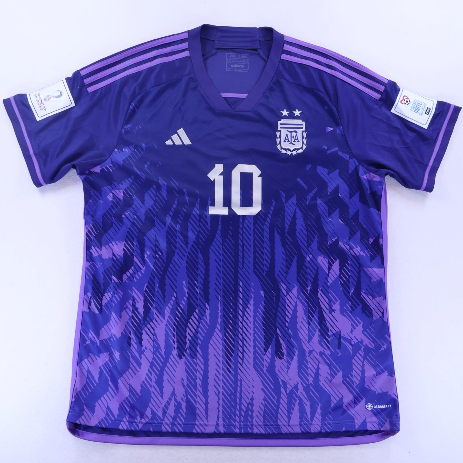 Argentina Messi #10 2022/23 Away Shirt - 2XL