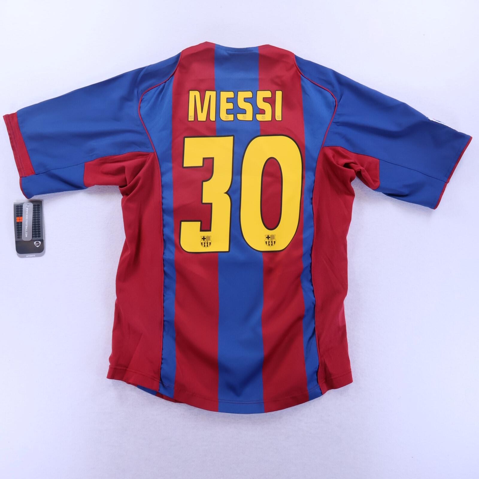 *NWT* Barcelona Messi #30 2004/05 Home Shirt - M