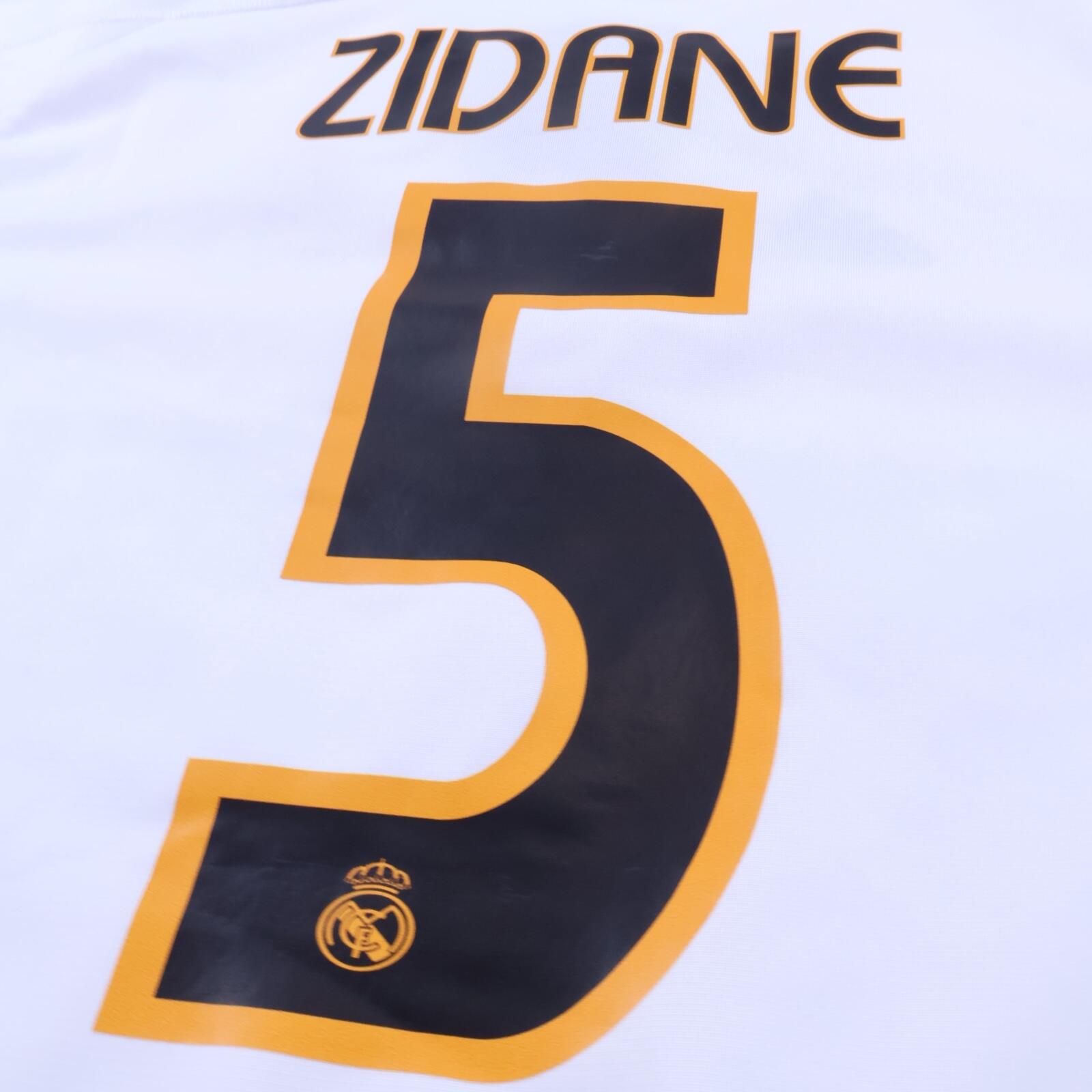 *MINT* Real Madrid Zidane #5 2002/03 Home Shirt - S