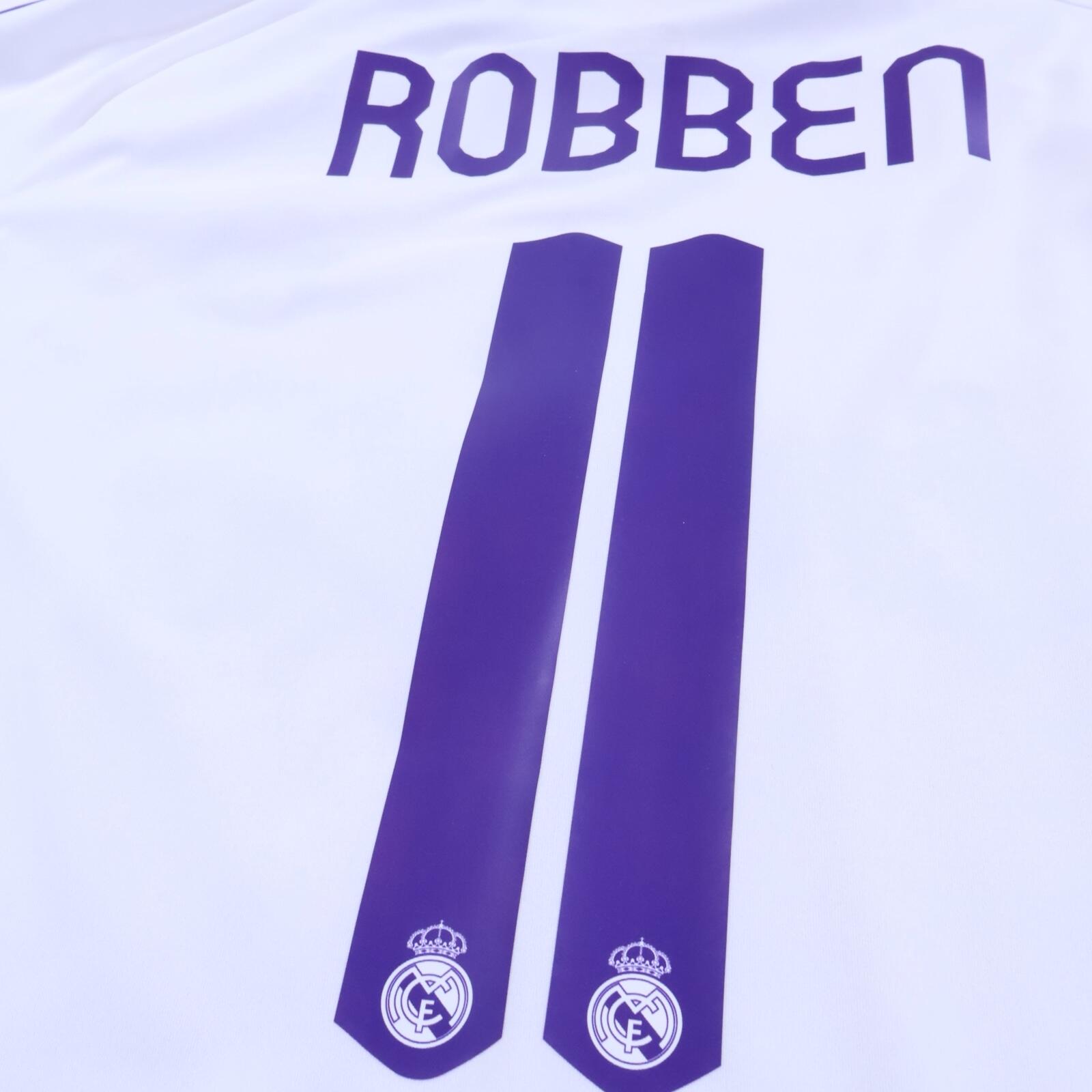 *MINT* Real Madrid Robben #11 2007/08 Home Shirt - M