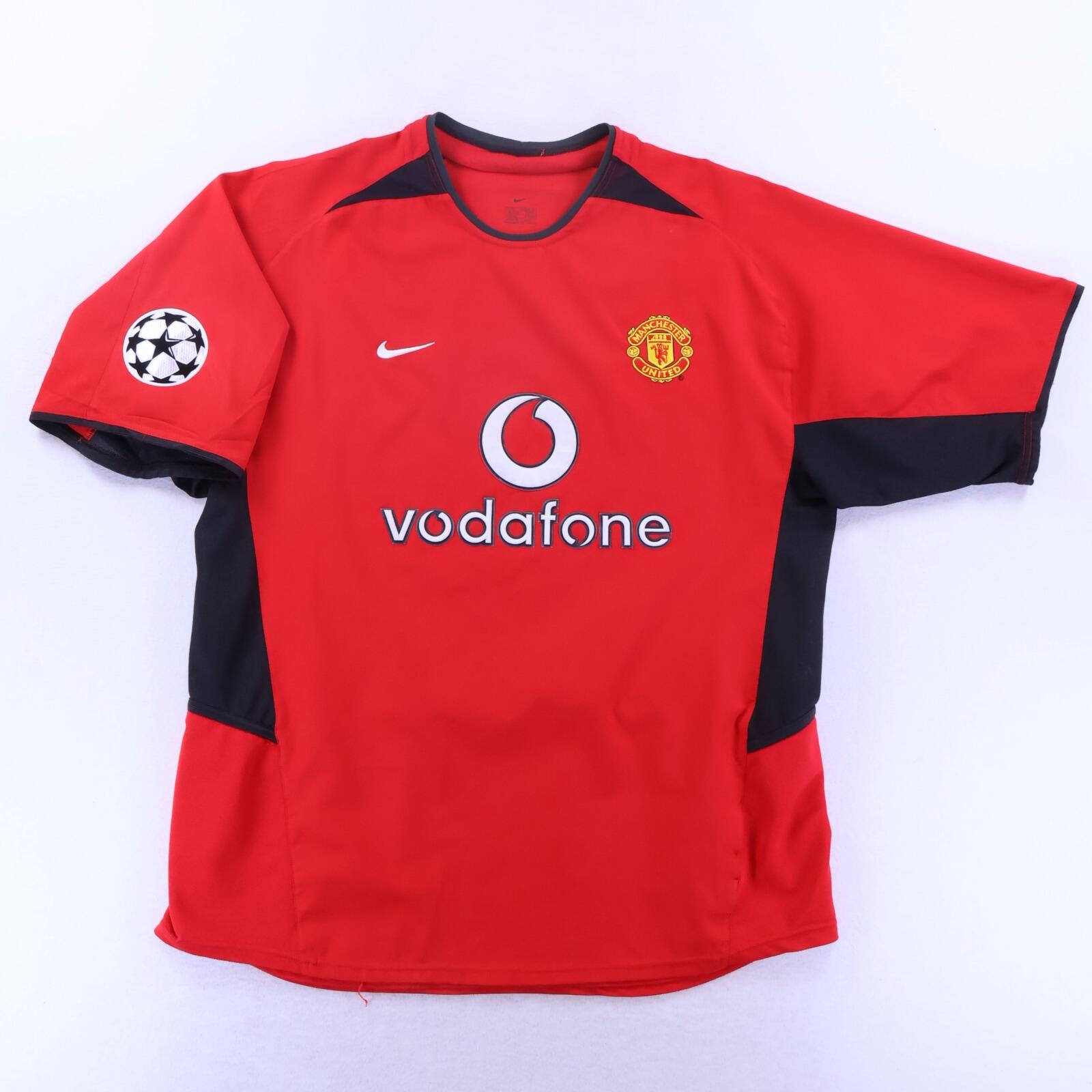 Manchester United Ronaldo #7 2002/04 Home Shirt - L