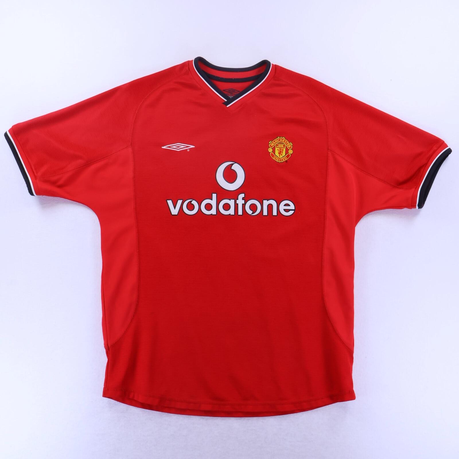 Manchester United Keane #16 2000/02 Home Shirt - L
