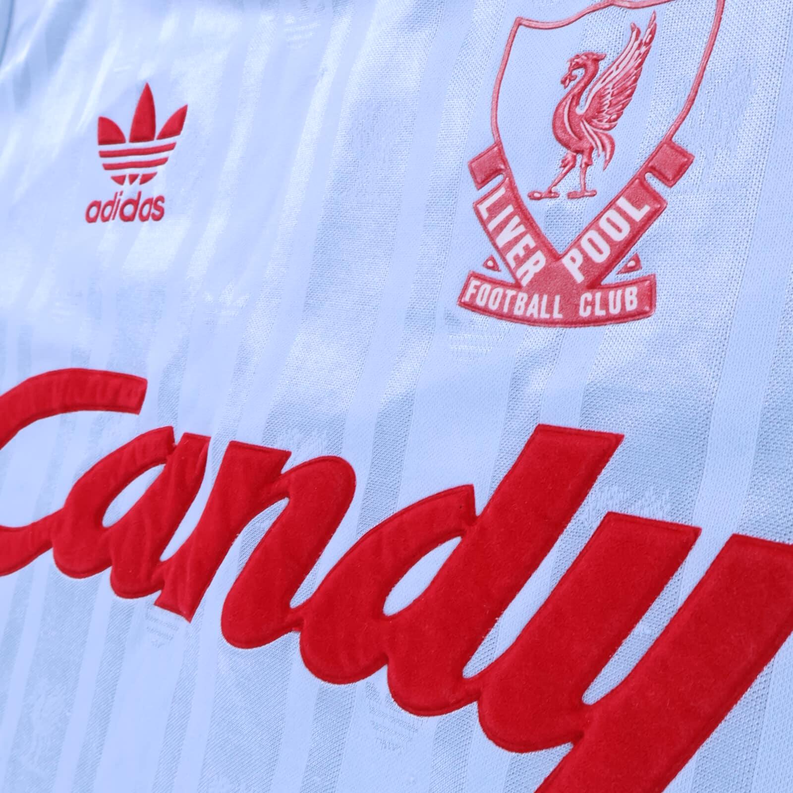 Liverpool F.C 1988/89 Away Shirt - L