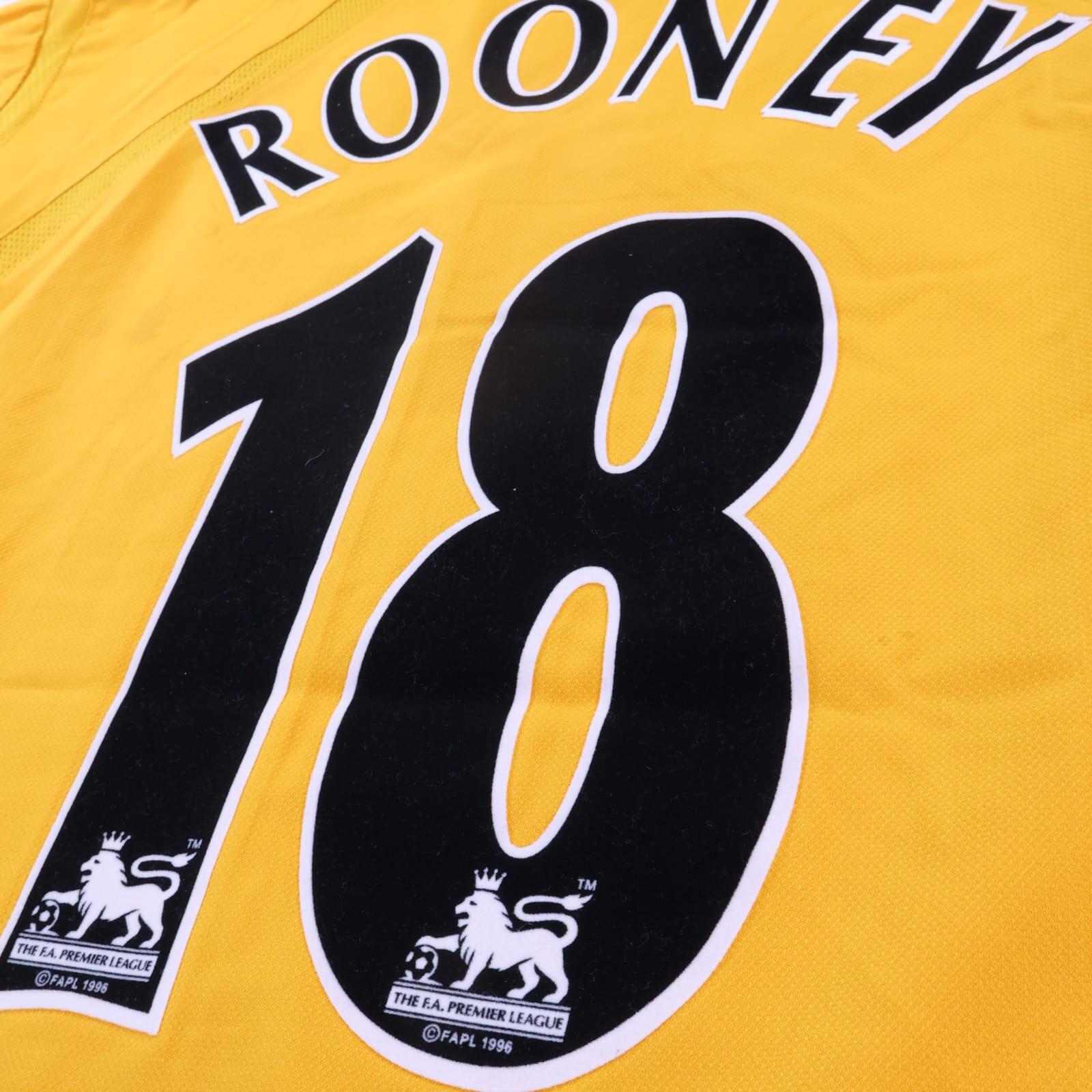 Everton Rooney #18 2003/04 Away Shirt - L
