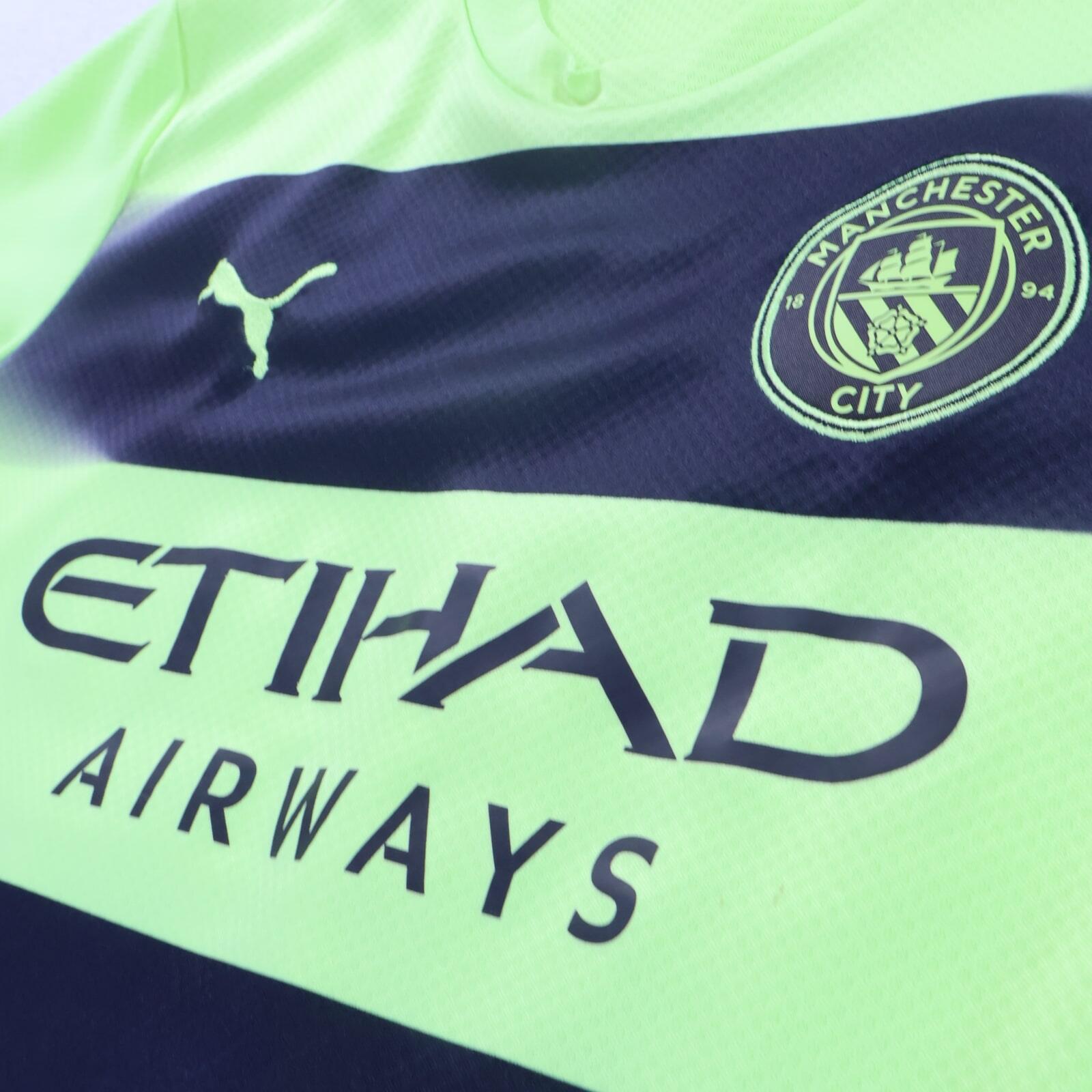 Manchester City De Bruyne #17 2022/23 Third Shirt - YOUTH - M