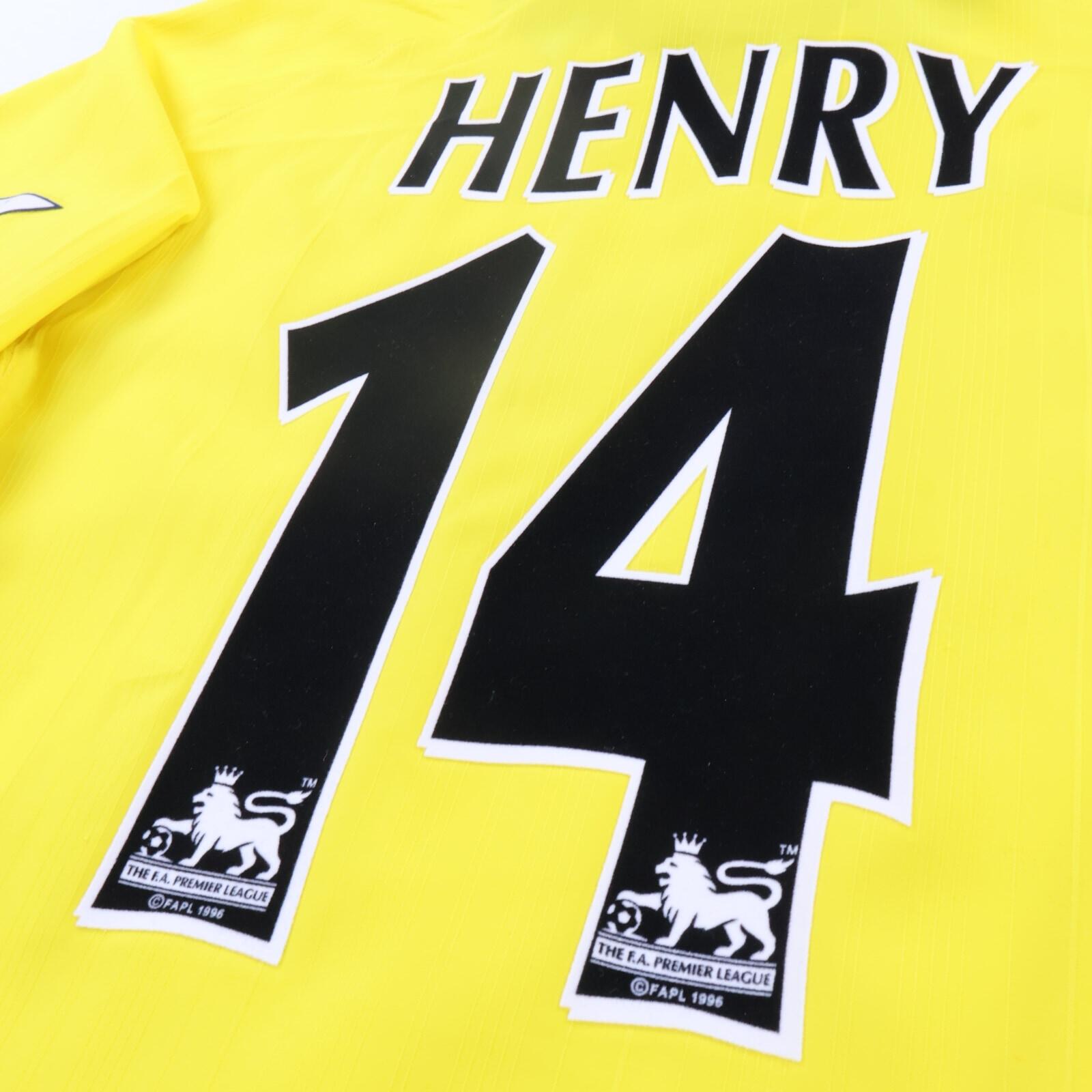 Arsenal Henry #14 2003/04 Away Shirt - M