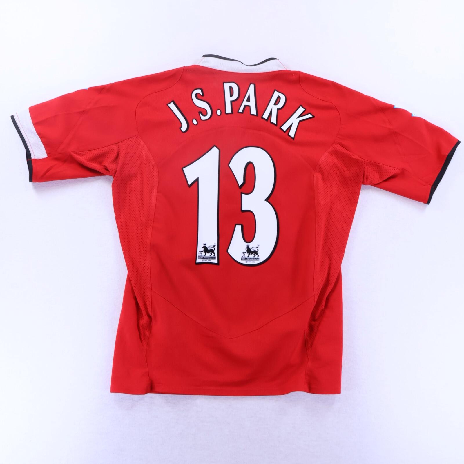Manchester United J.S.Park #13 2004/06 Home Shirt - M