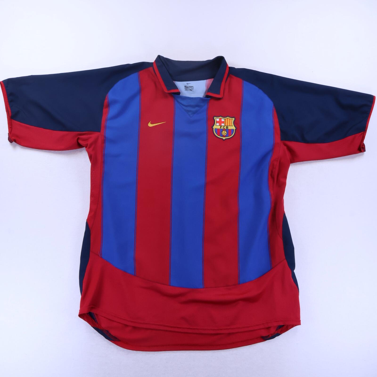 Barcelona Ronaldinho #10 2003/04 Home Shirt - 2XL