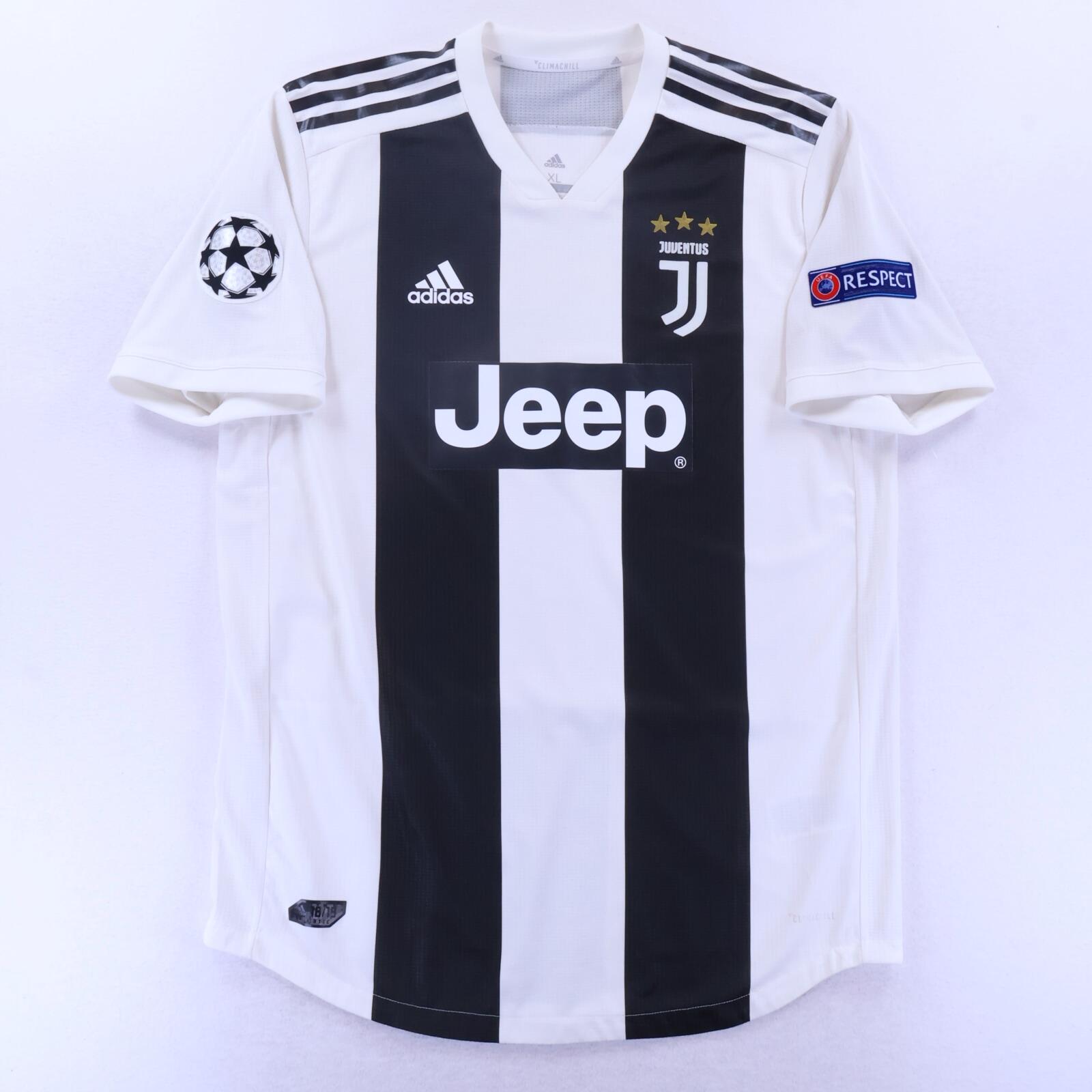 Juventus Ronaldo #7 2018/19 Home Shirt - Player Issue - XL
