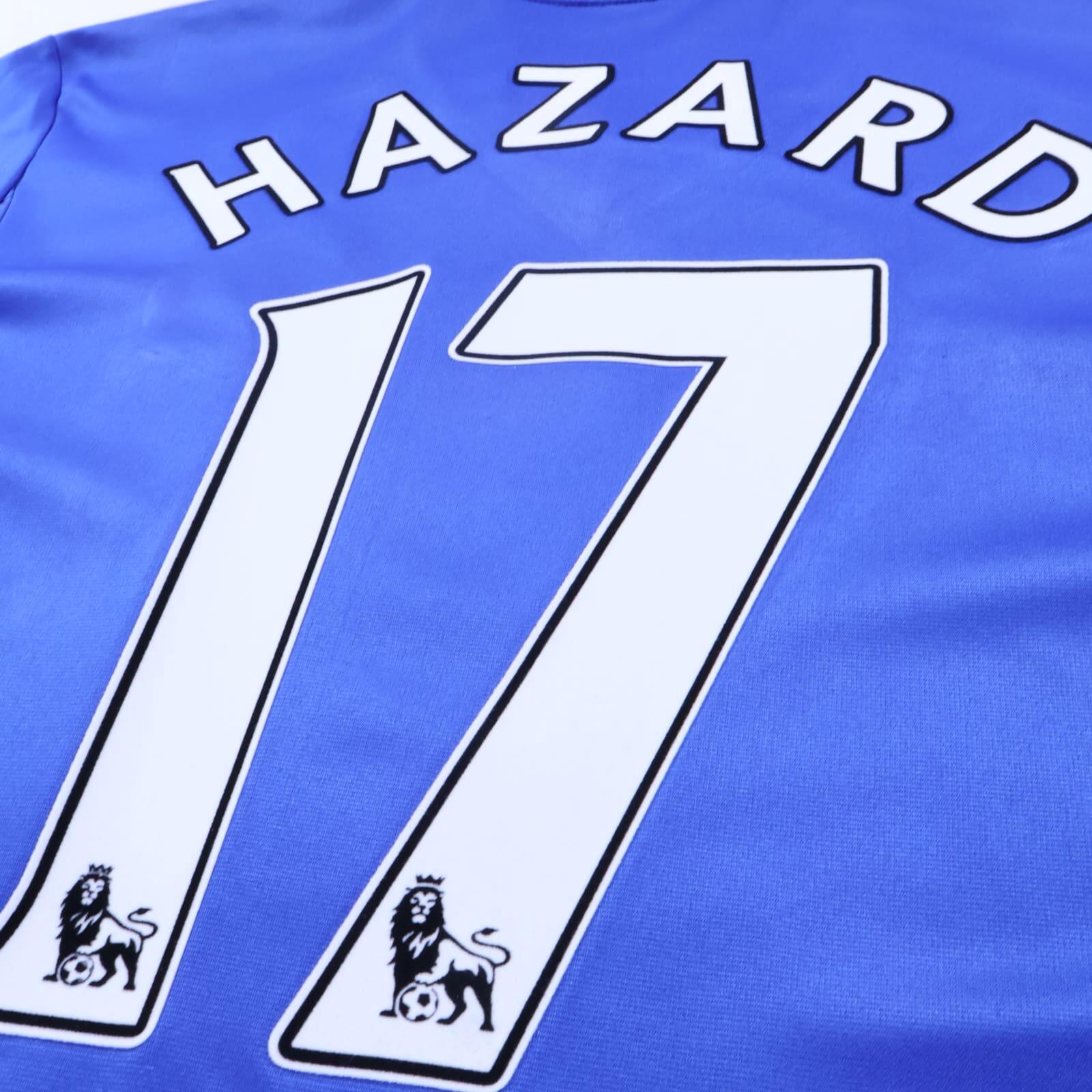 Chelsea Hazard #17 2013/14 Home Shirt - L