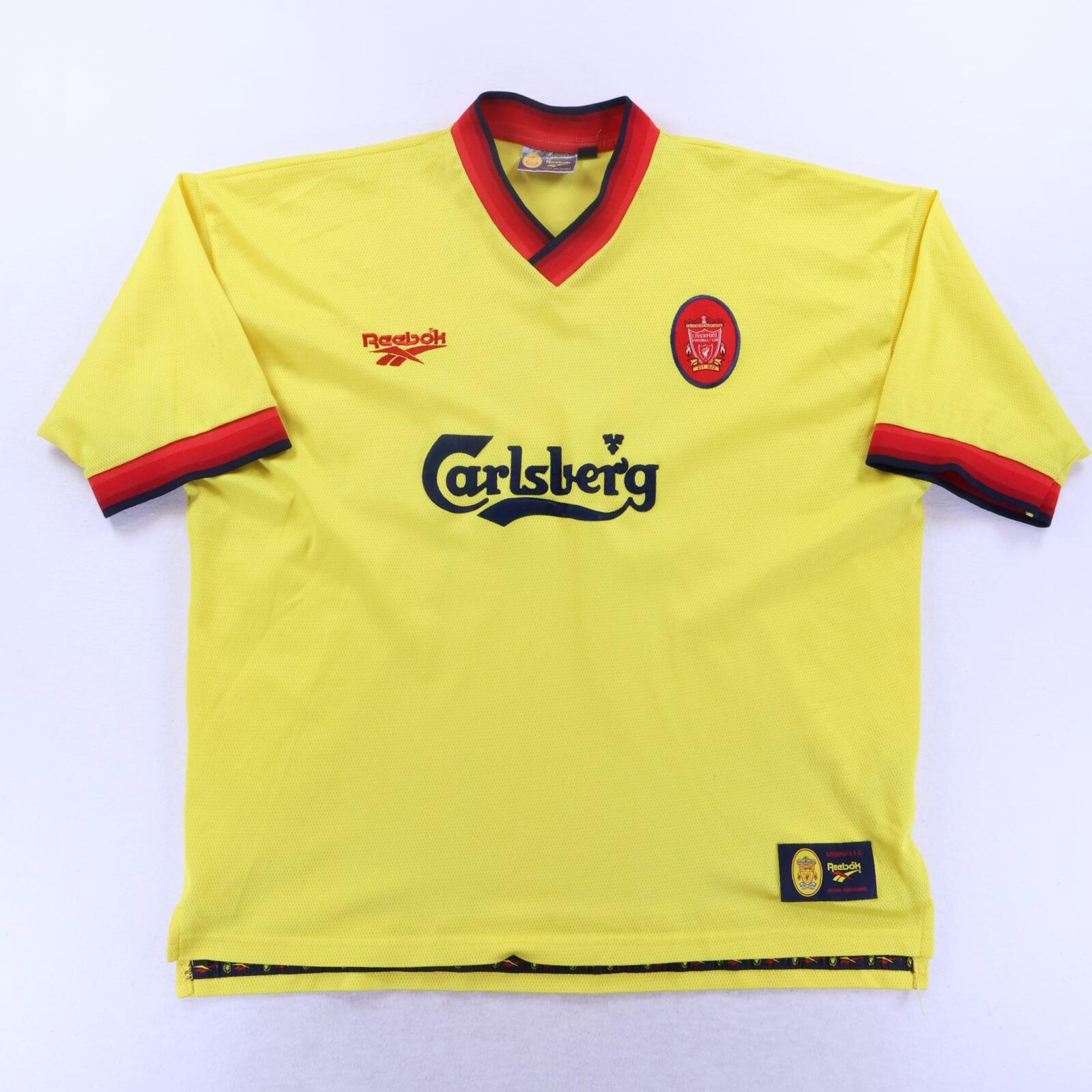 Liverpool F.C Gerrard #28 1997/99 Away Shirt - 3XL