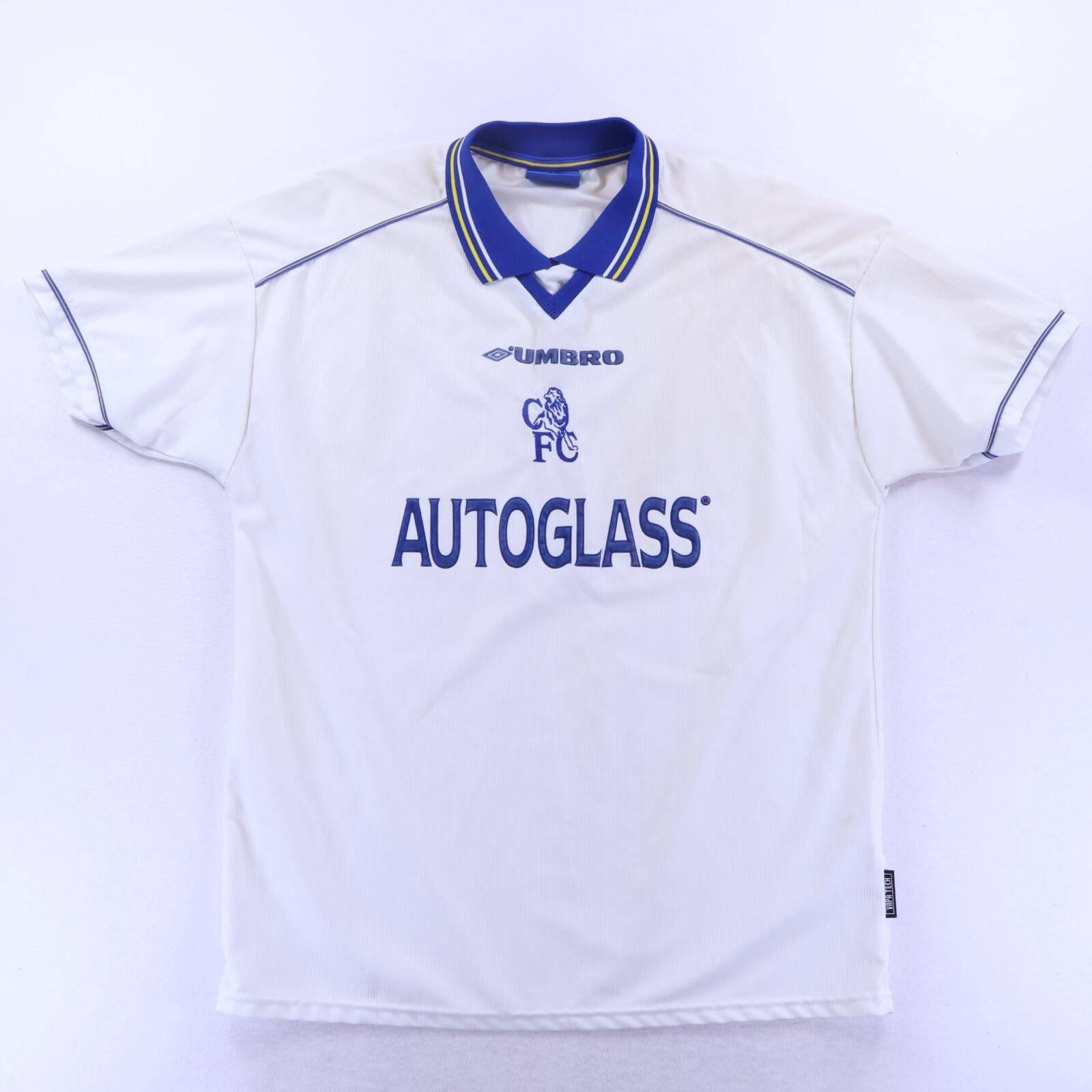 Chelsea Babayaro #3 1998/00 Away Pro Shirt - XL