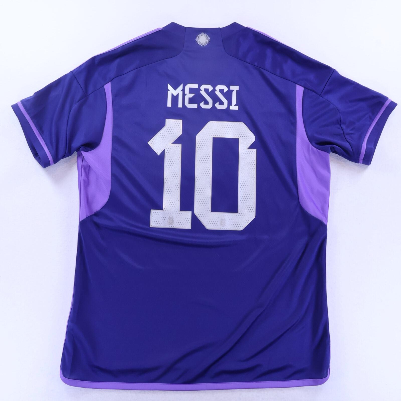 Argentina Messi #10 2022 World Cup Away - XL