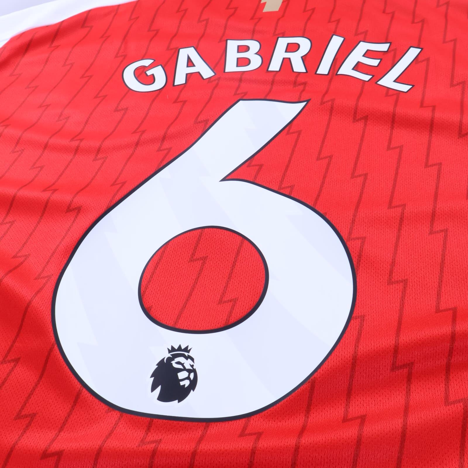 Arsenal Gabriel #6 2023/24 Home Shirt - 3XL