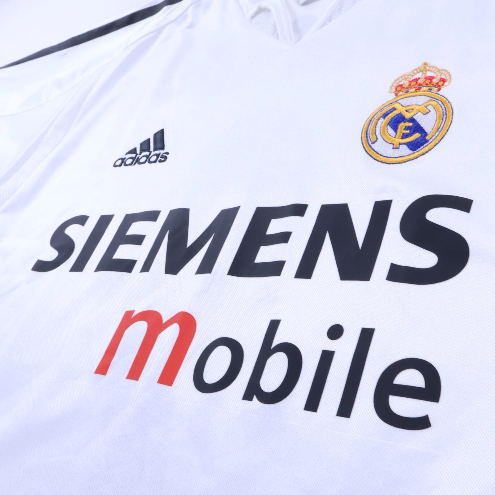 *MINT* Real Madrid Ronaldo #9 2004/05 Home Shirt - XL