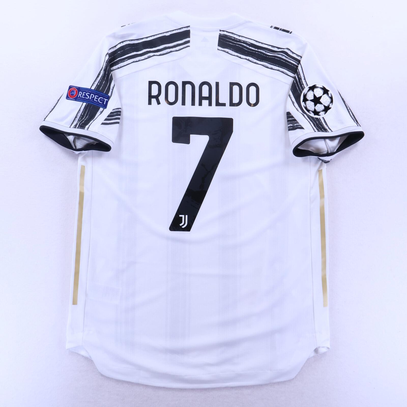 Juventus Ronaldo #7 2020/21 Home Shirt - Player Issue - L