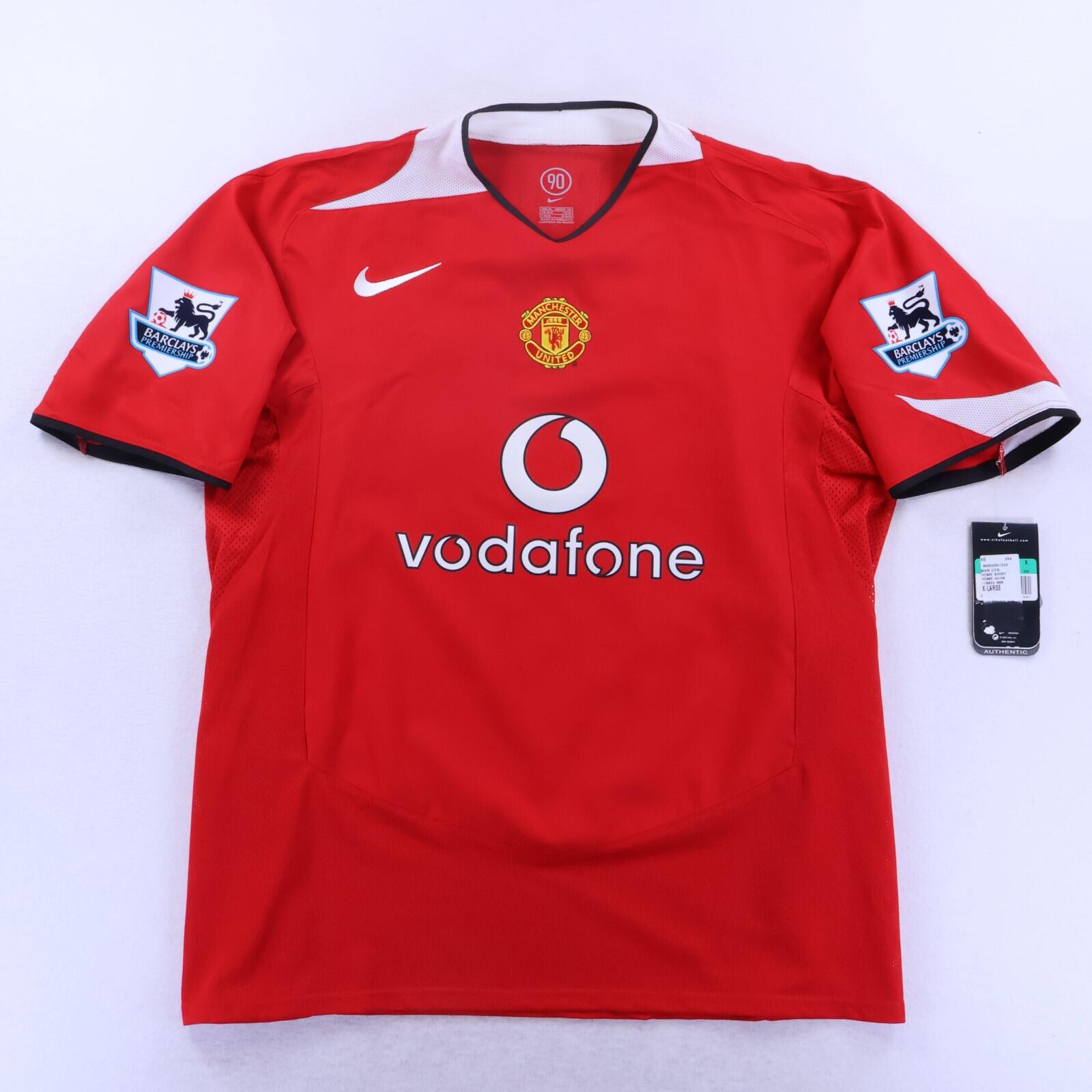 *NWT* Manchester United J.S.Park #13 2004/06 Home Shirt - XL