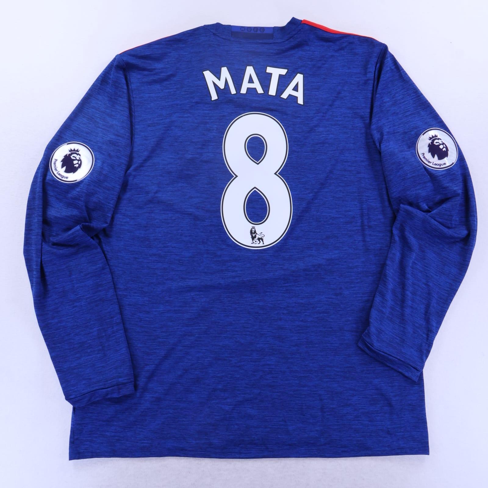 *NWT* Manchester United Mata #8 2016/17 Away Shirt - Long Sleeve - XL