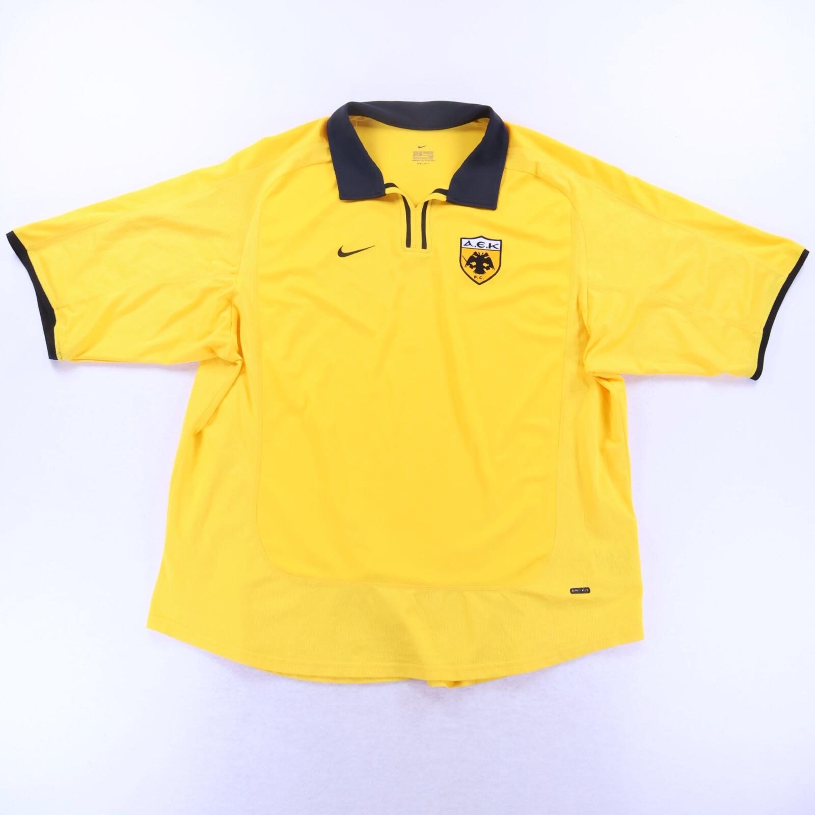 Aek Athens 2000/02 Home Shirt - 2XL
