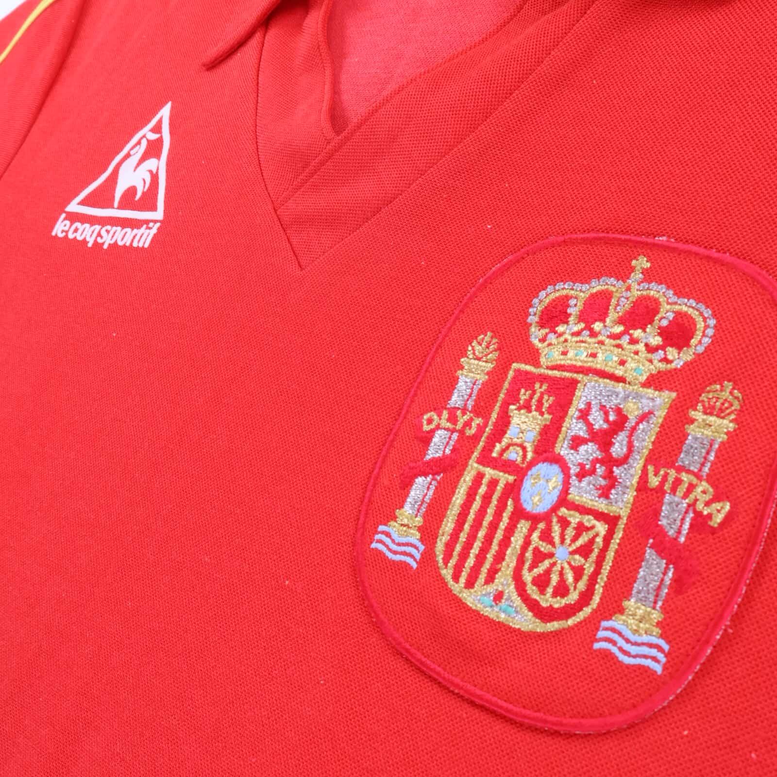 Spain 1984/86 Home Shirt - L
