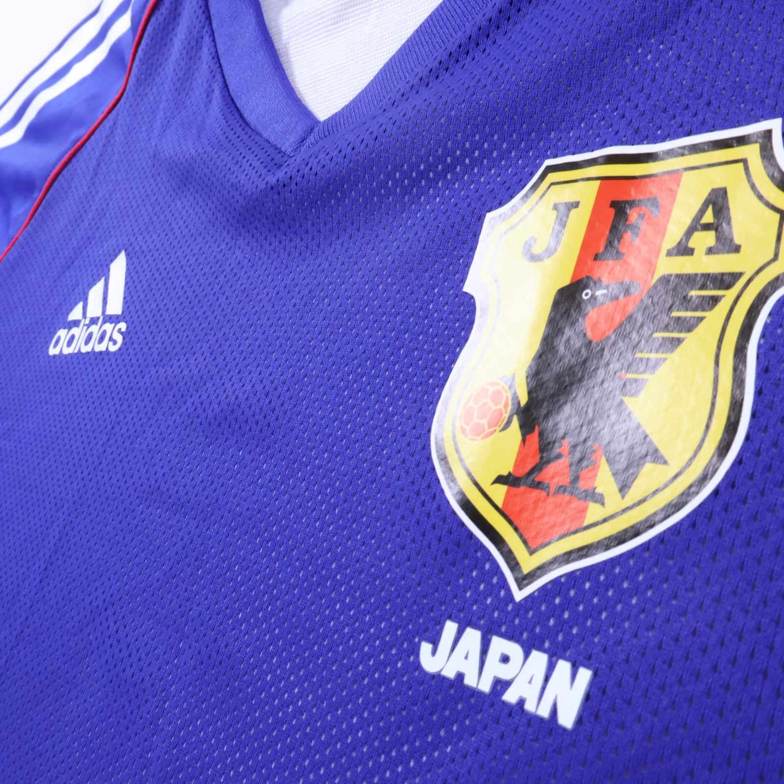 Japan 2002 Home Shirt Player Issue - Long Sleeve - L