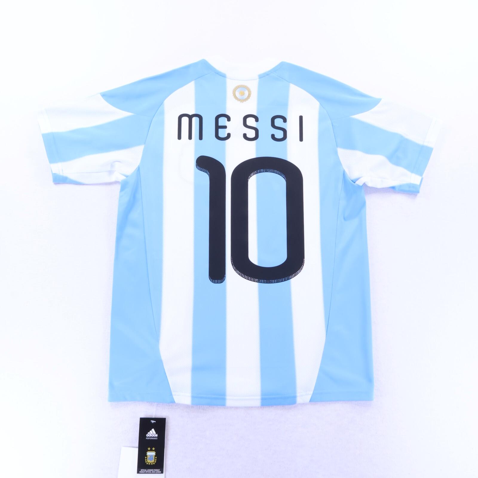 *NWT* Argentina Messi #10 2010/11 Kids Shirt - 13-14Y