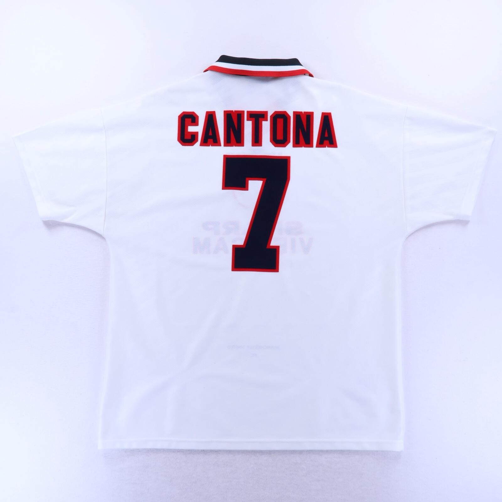 Manchester United Cantona #7 1996/97 Away Shirt - XL