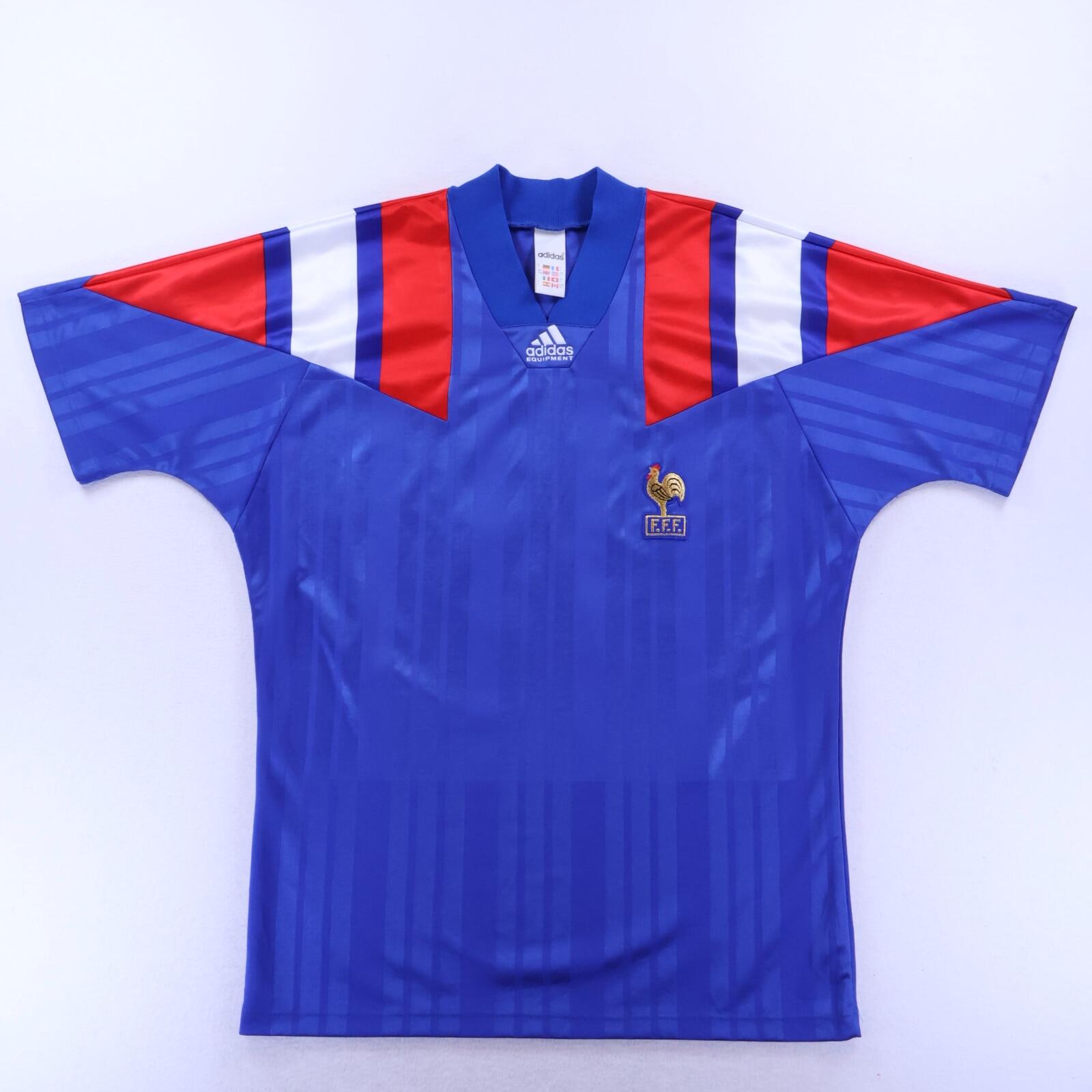 France Cantona #18 1992/93 Home Shirt - L