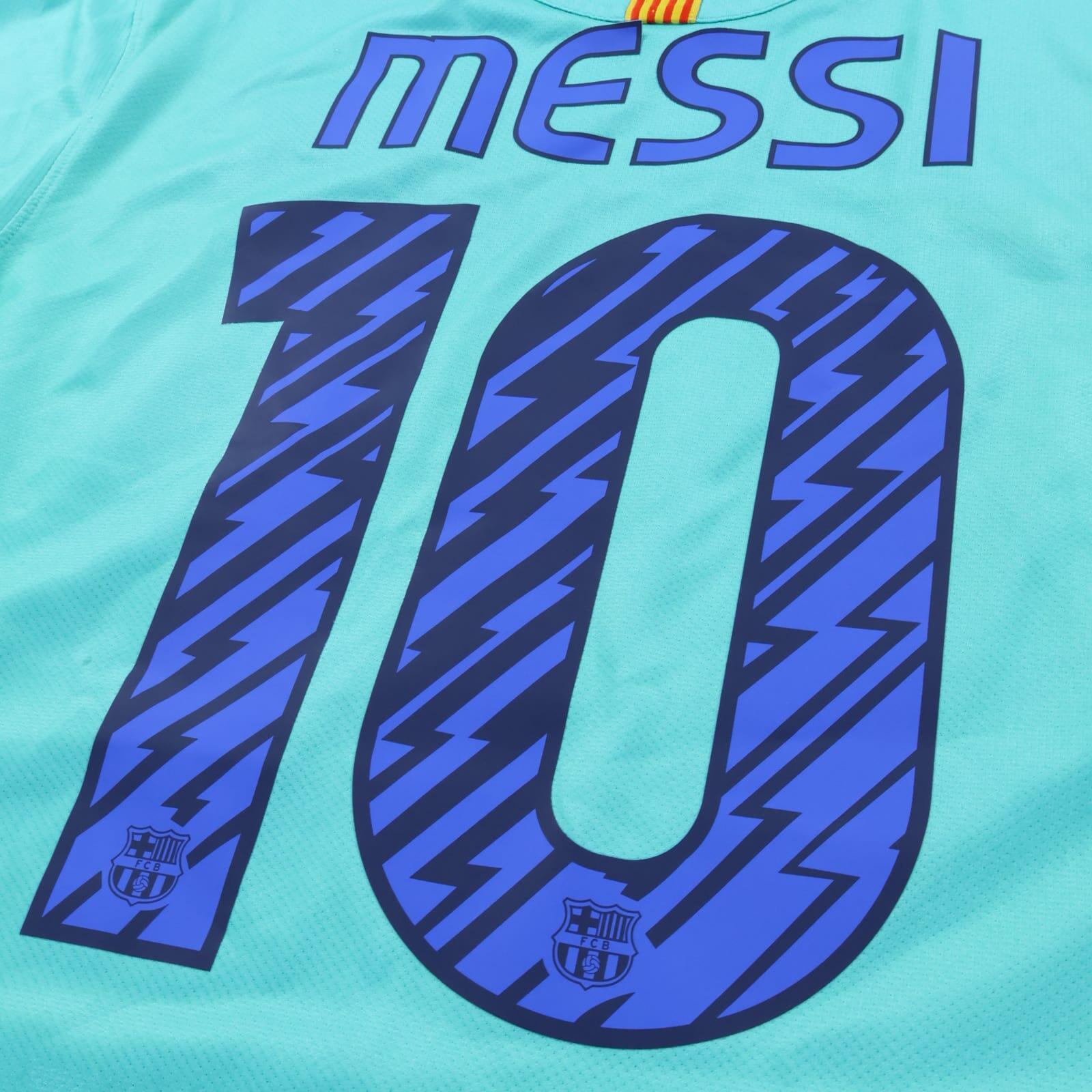 Barcelona Messi #10 2010/11 Away Shirt - M