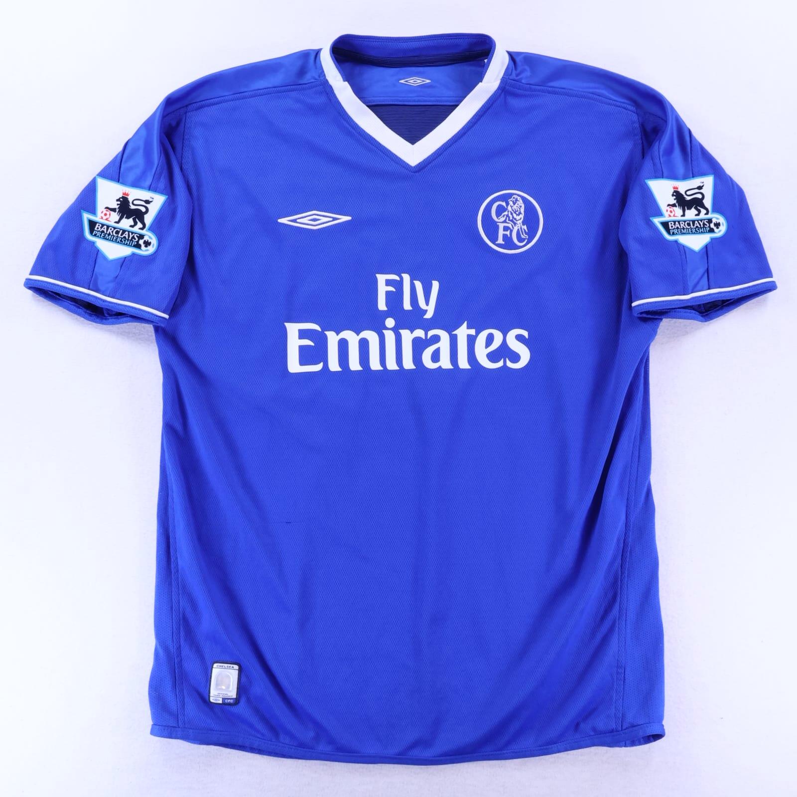 *MINT* Chelsea Gudjohnsen #22 2003/05 Home Shirt - L