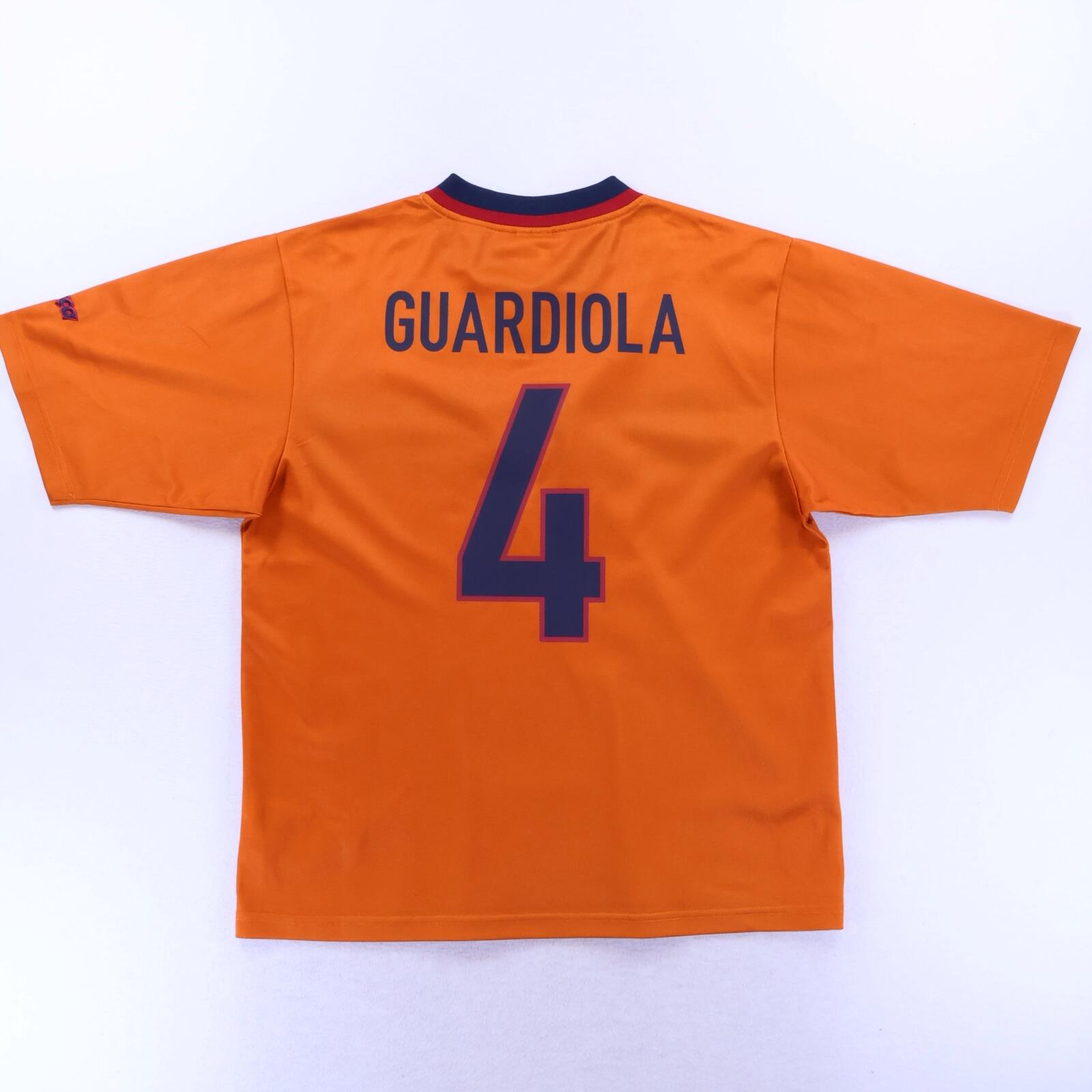 *MINT* Barcelona Guardiola #4 1998/00 Away Shirt - Nike Basic - M