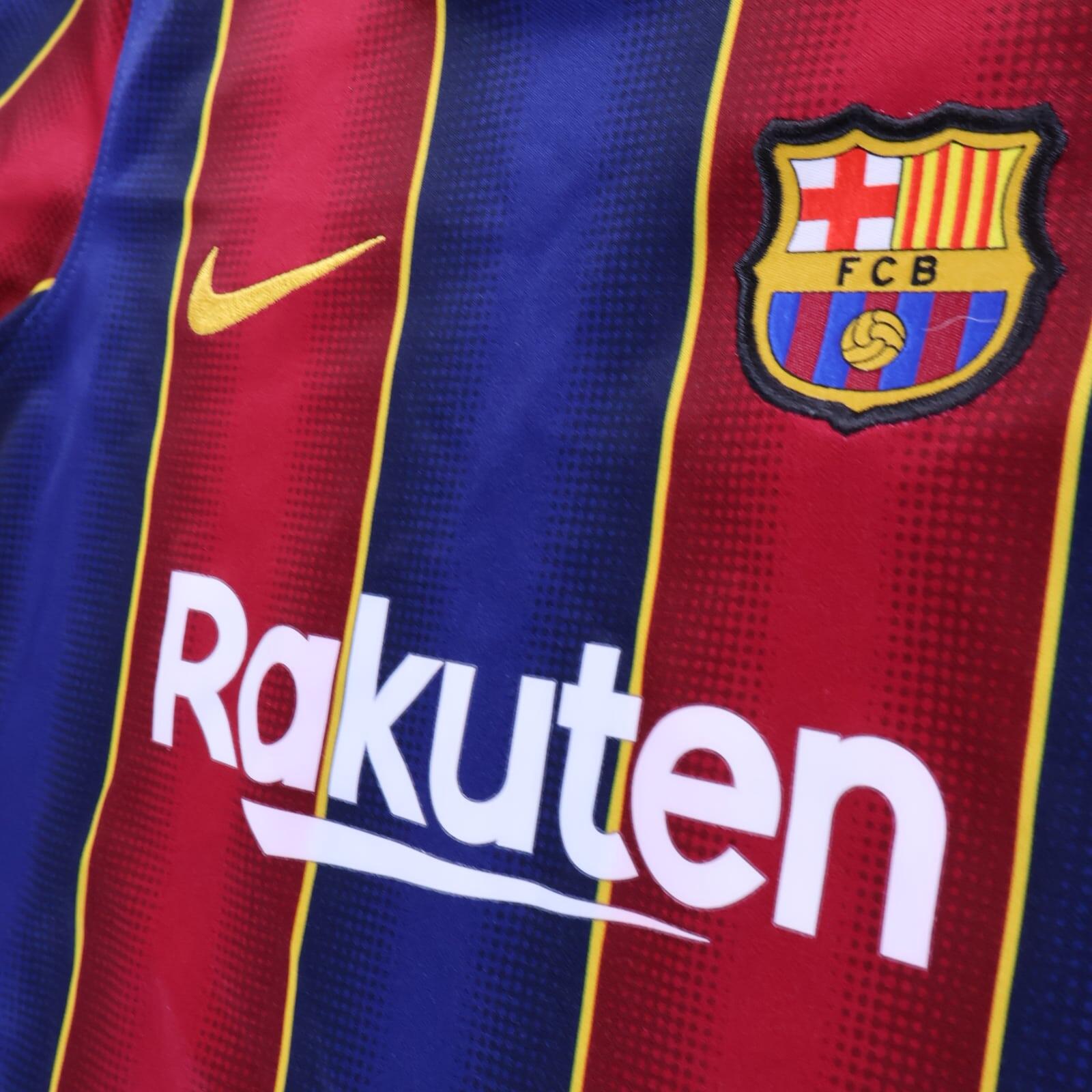 Barcelona 2020/21 Home Shirt - 6-7Y