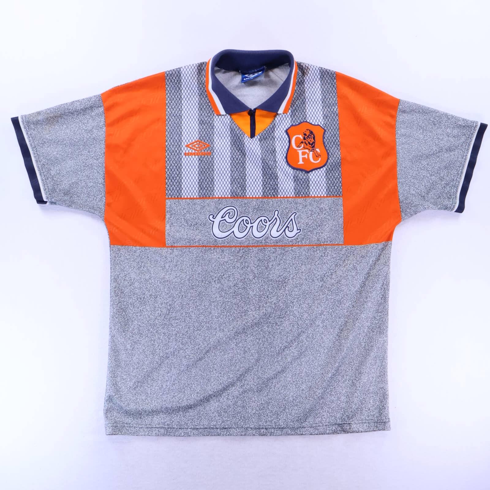 *MINT* Chelsea Gullit #4 1994 Away Shirt - XL