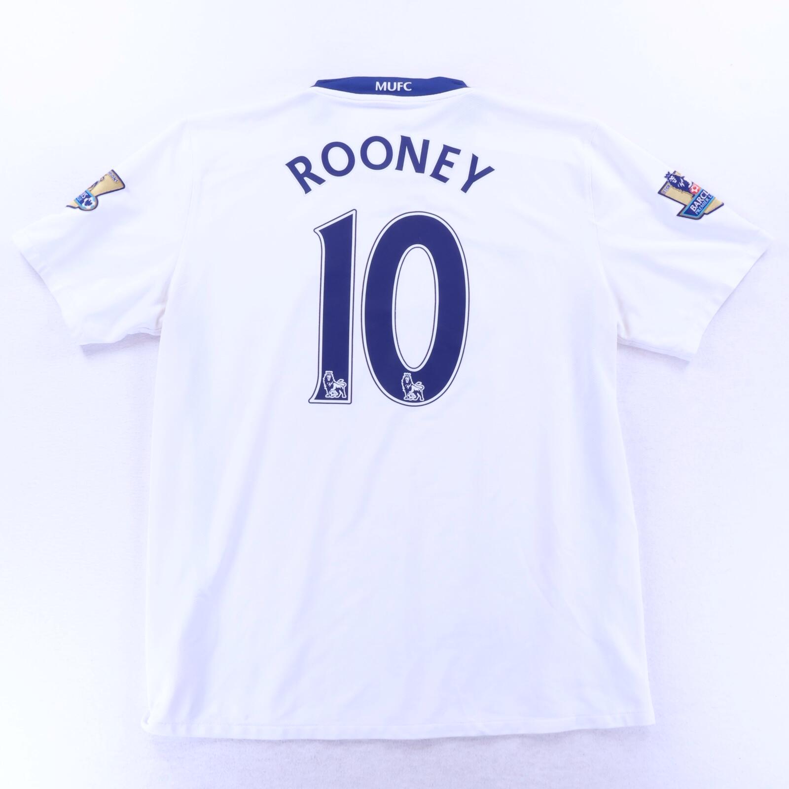 Manchester United Rooney #10 2008/10 Away Shirt - L