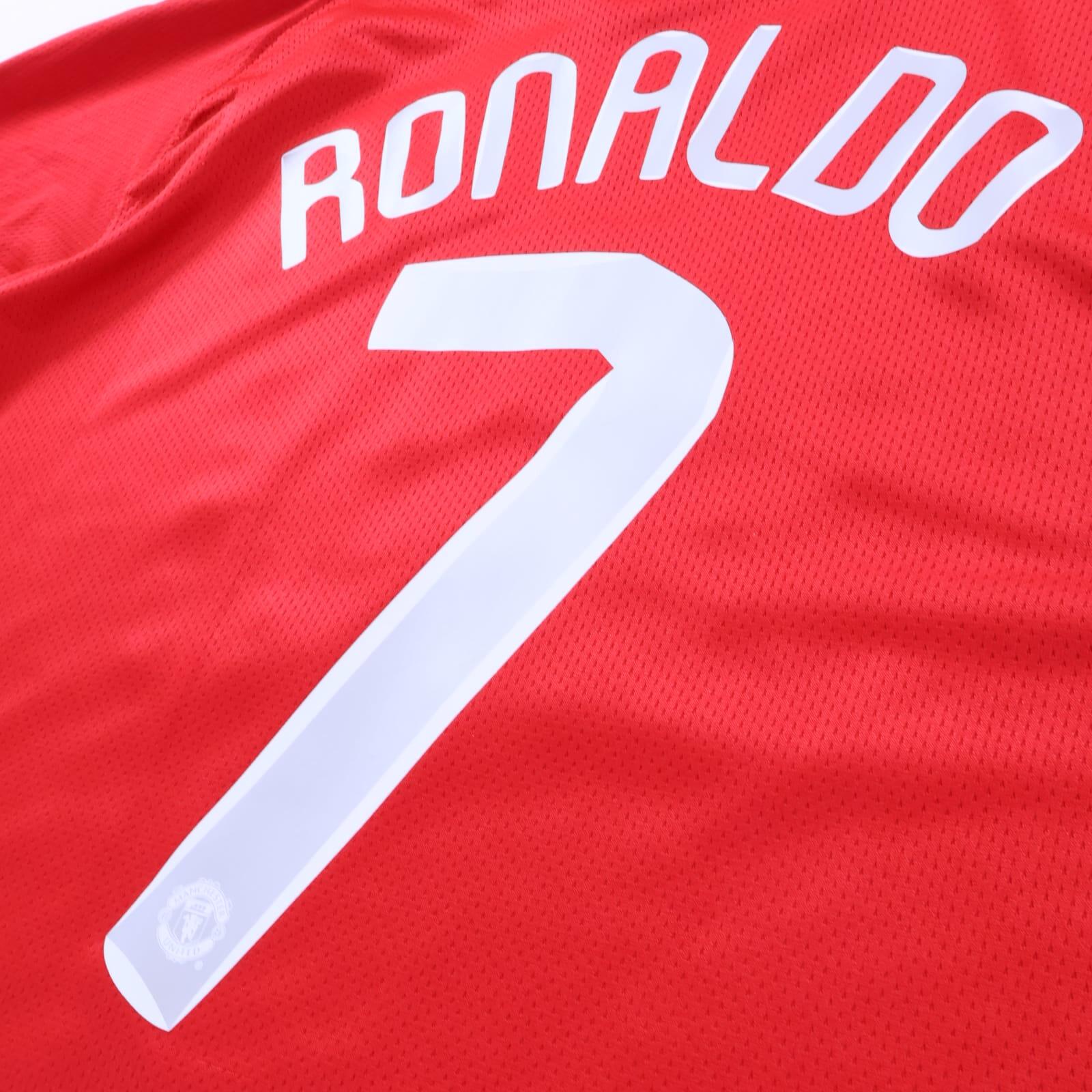Manchester United Ronaldo #7 2007/09 Home Shirt - XL