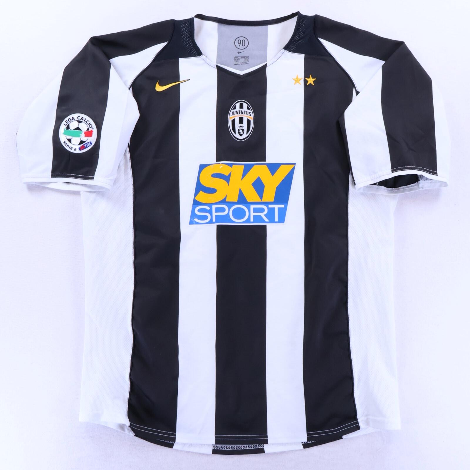 Juventus Nedved #11 2004/05 Home Shirt - L