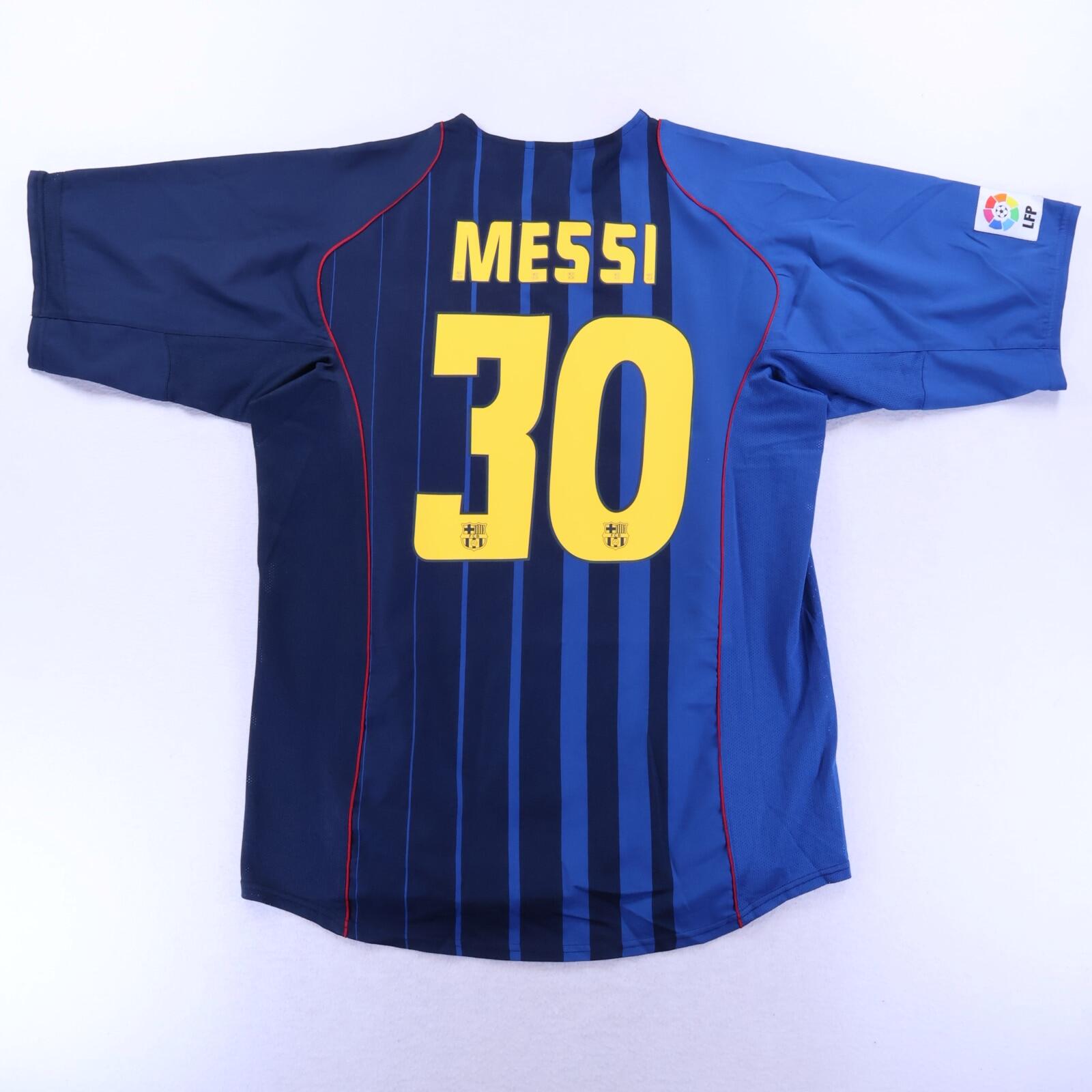 *MINT* Barcelona Messi #30 2004/05 Away Shirt - XL