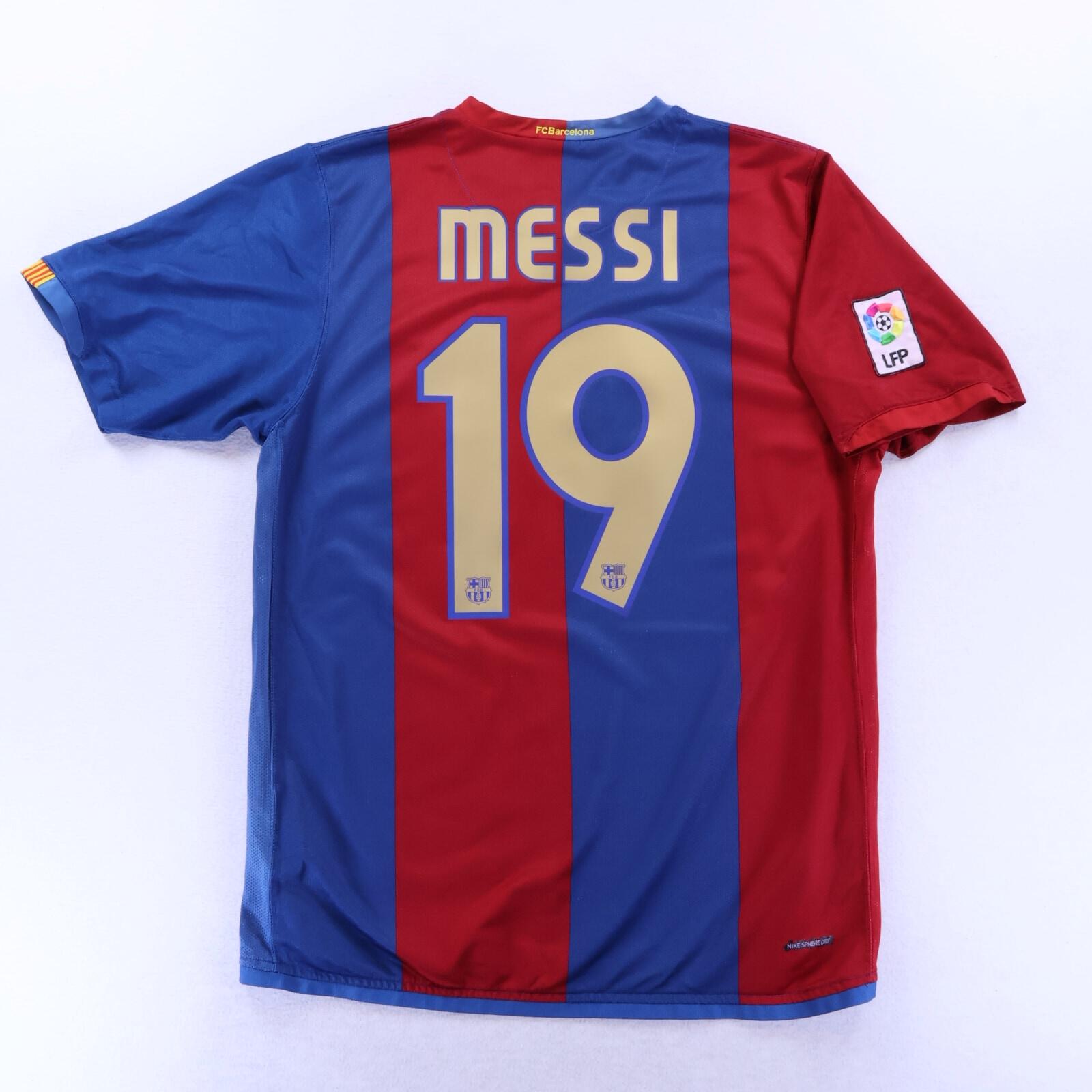 Barcelona Messi #19 2006/07 Home Shirt - L