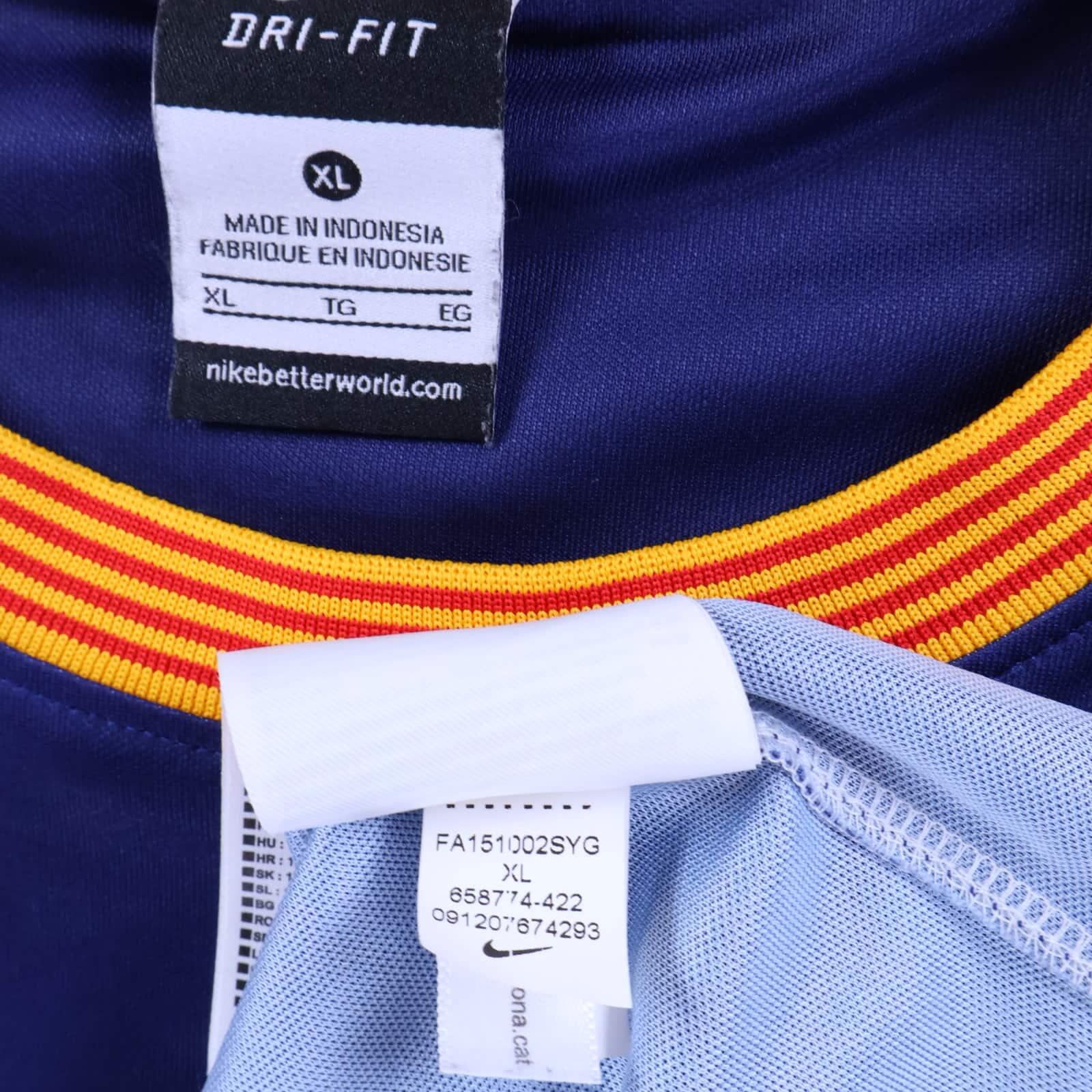 Barcelona Messi #10 2015/16 Home Shirt - Nike Basic - XL