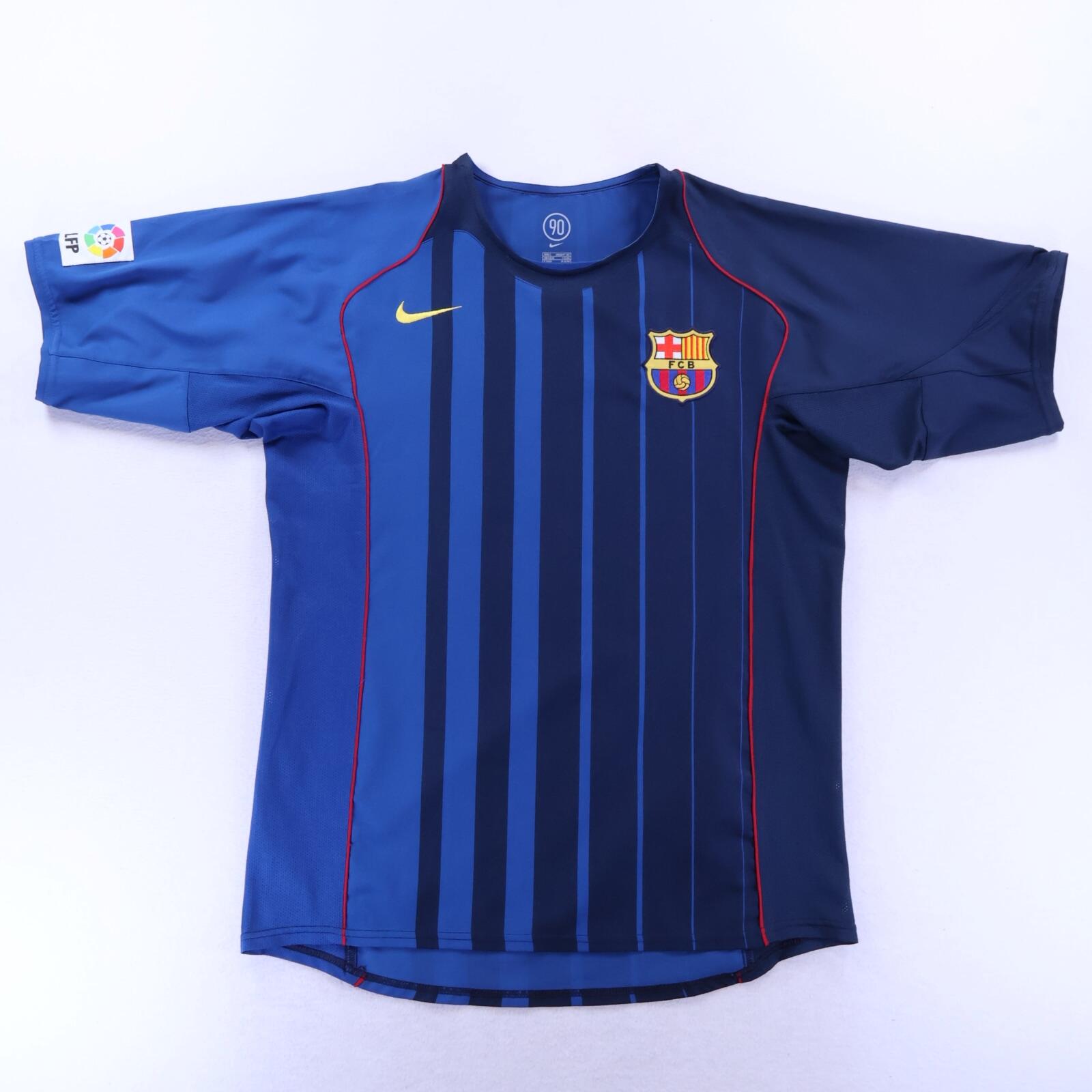 *MINT* Barcelona Ronaldinho #10 2004/05 Away Shirt - L